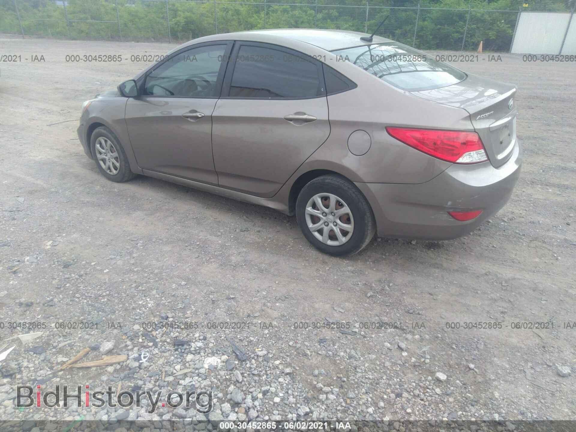 2014 HYUNDAI ACCENT - VIN: KMHCT4AE5EU640593 - Фото 3