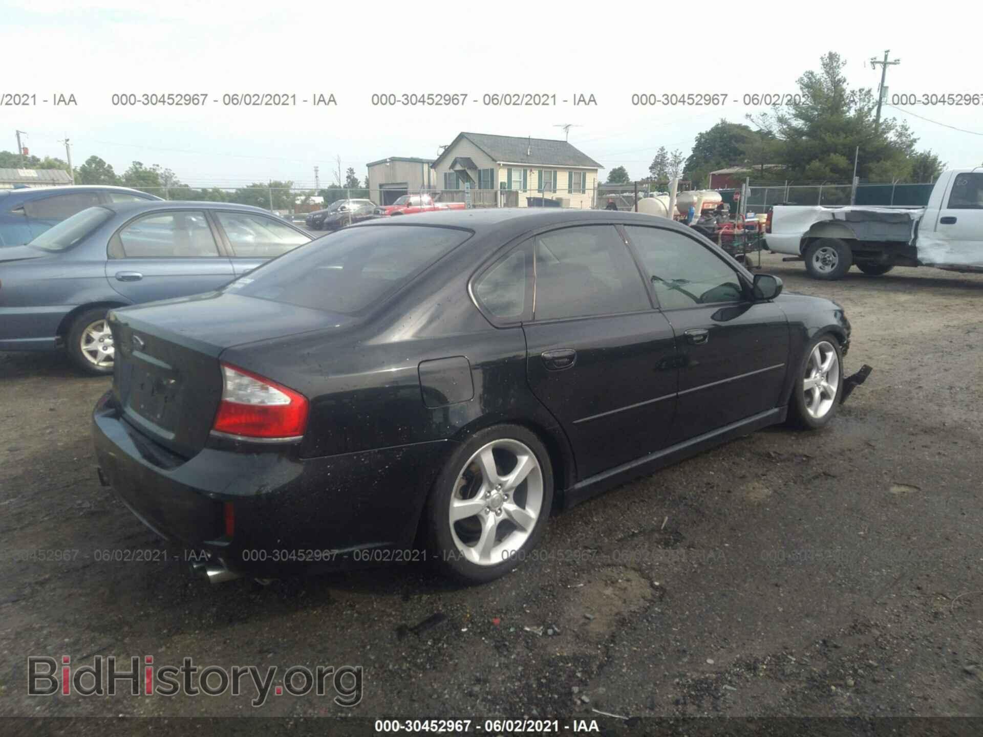 2008 SUBARU LEGACY - VIN: 4S3BL616X86226366 - Фото 4