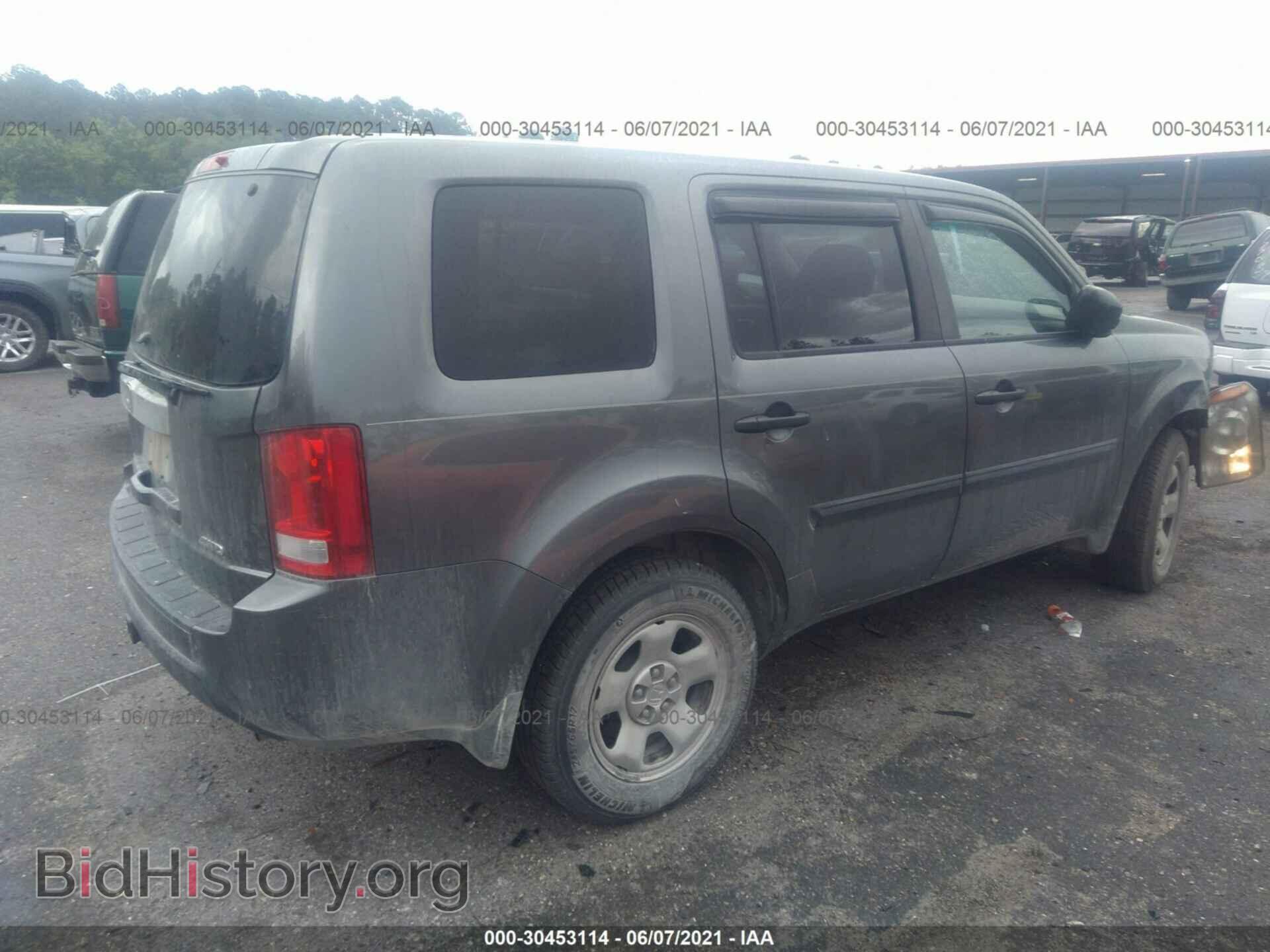 2011 HONDA PILOT - VIN: 5FNYF4H2XBB031422 - Фото 4