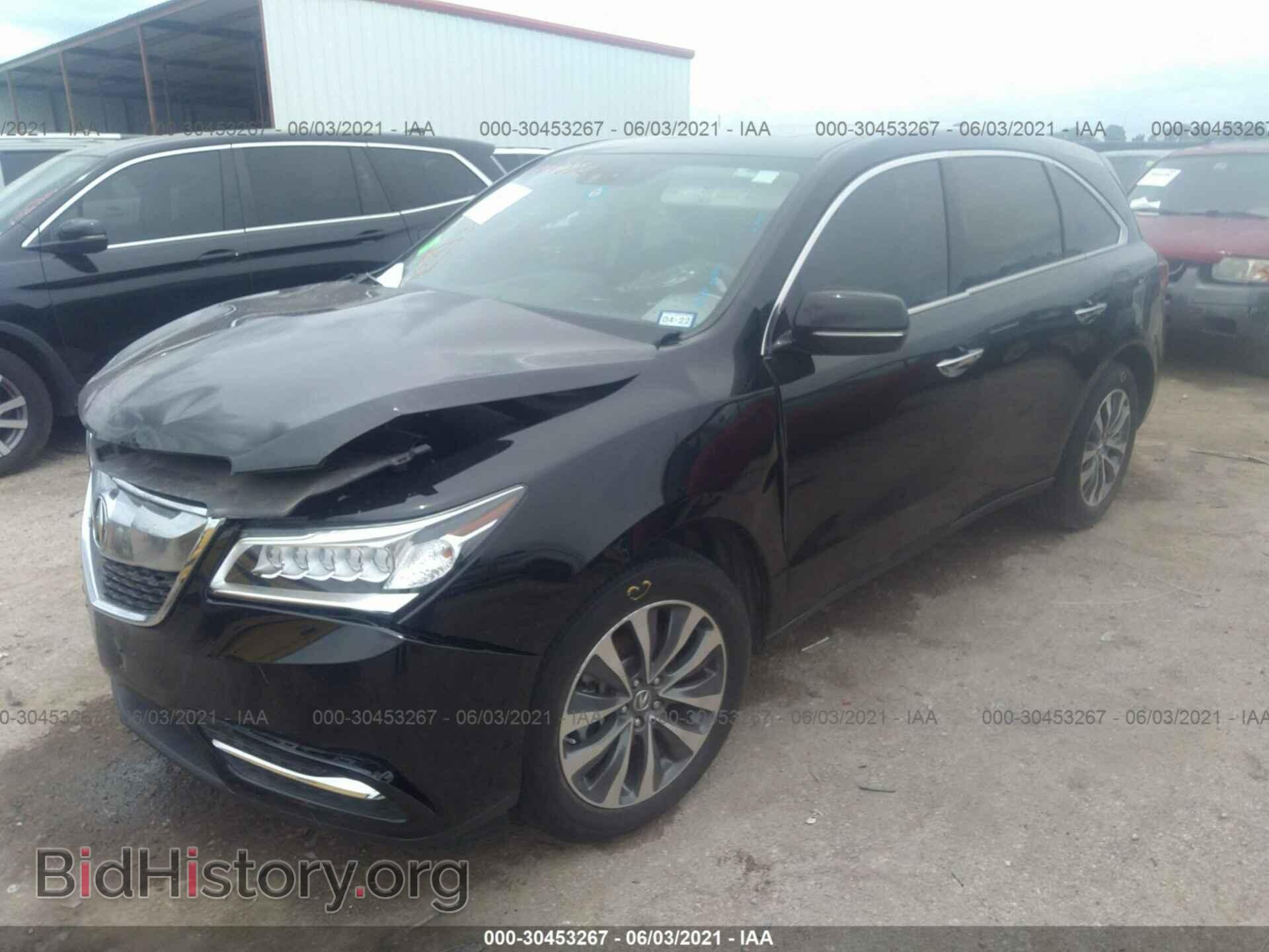2015 ACURA MDX - VIN: 5FRYD3H41FB013915 - Photo 2