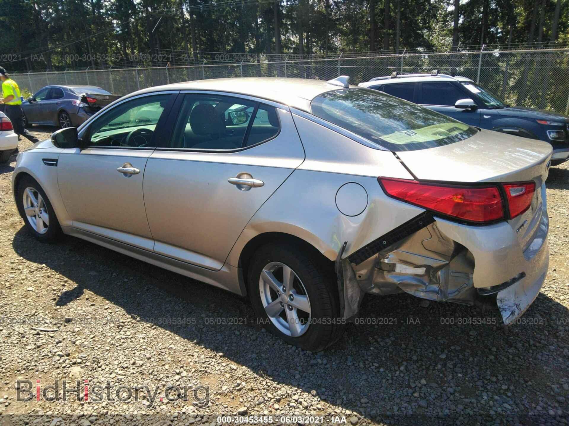 2014 KIA OPTIMA - VIN: 5XXGM4A79EG266242 - Фото 3