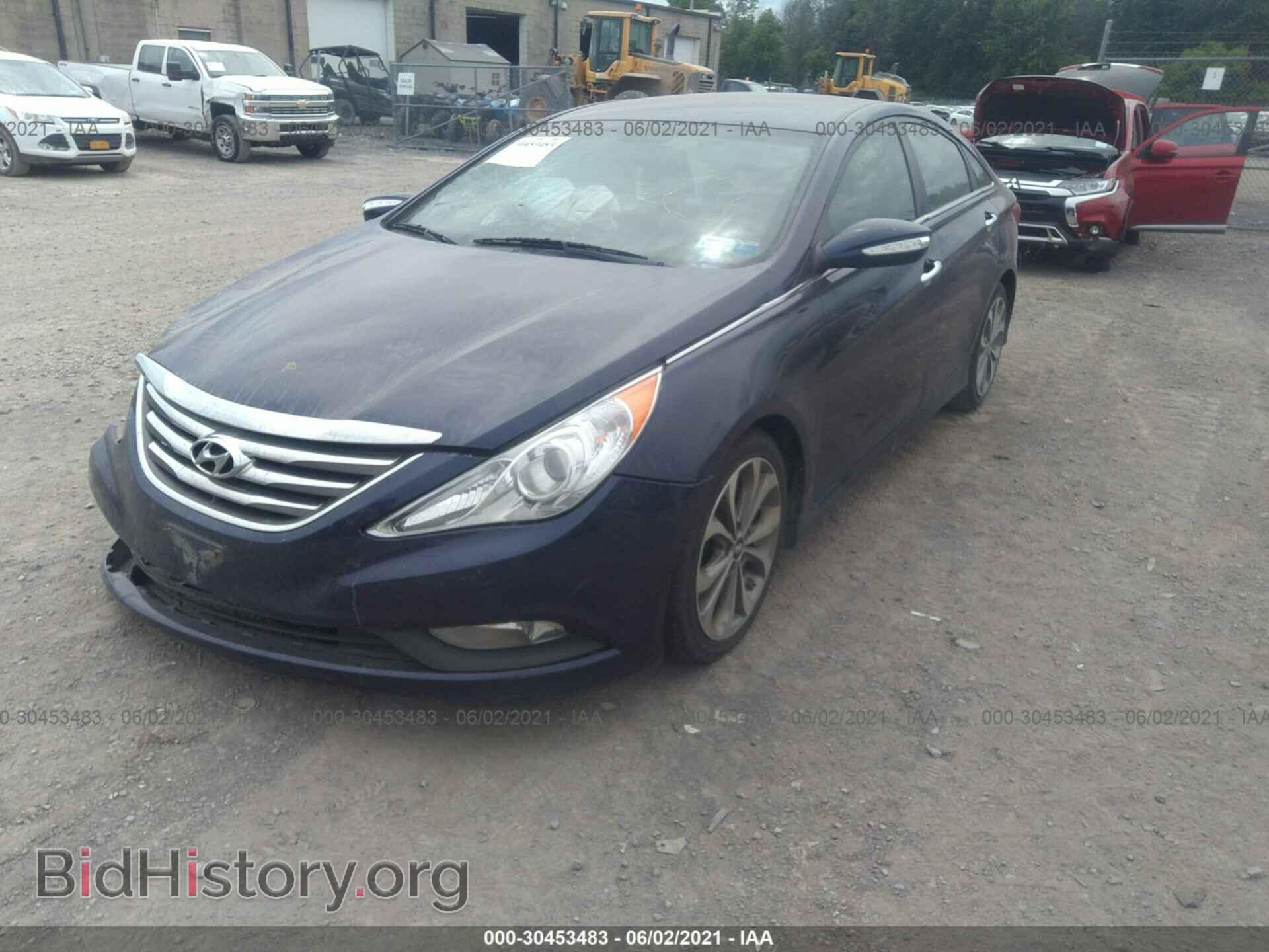 2014 HYUNDAI SONATA - VIN: 5NPEC4AC3EH835775 - Фото 2