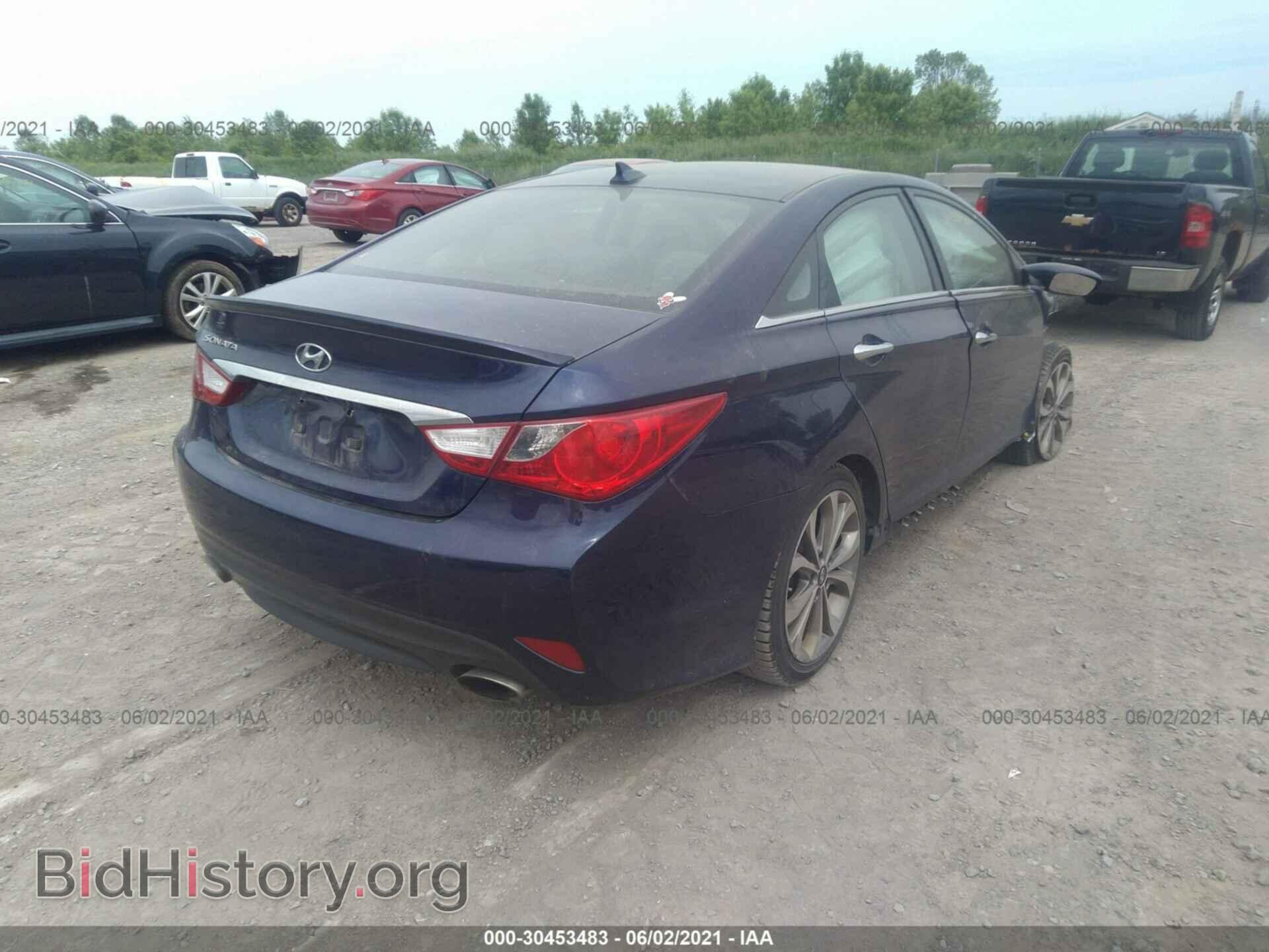 2014 HYUNDAI SONATA - VIN: 5NPEC4AC3EH835775 - Фото 4