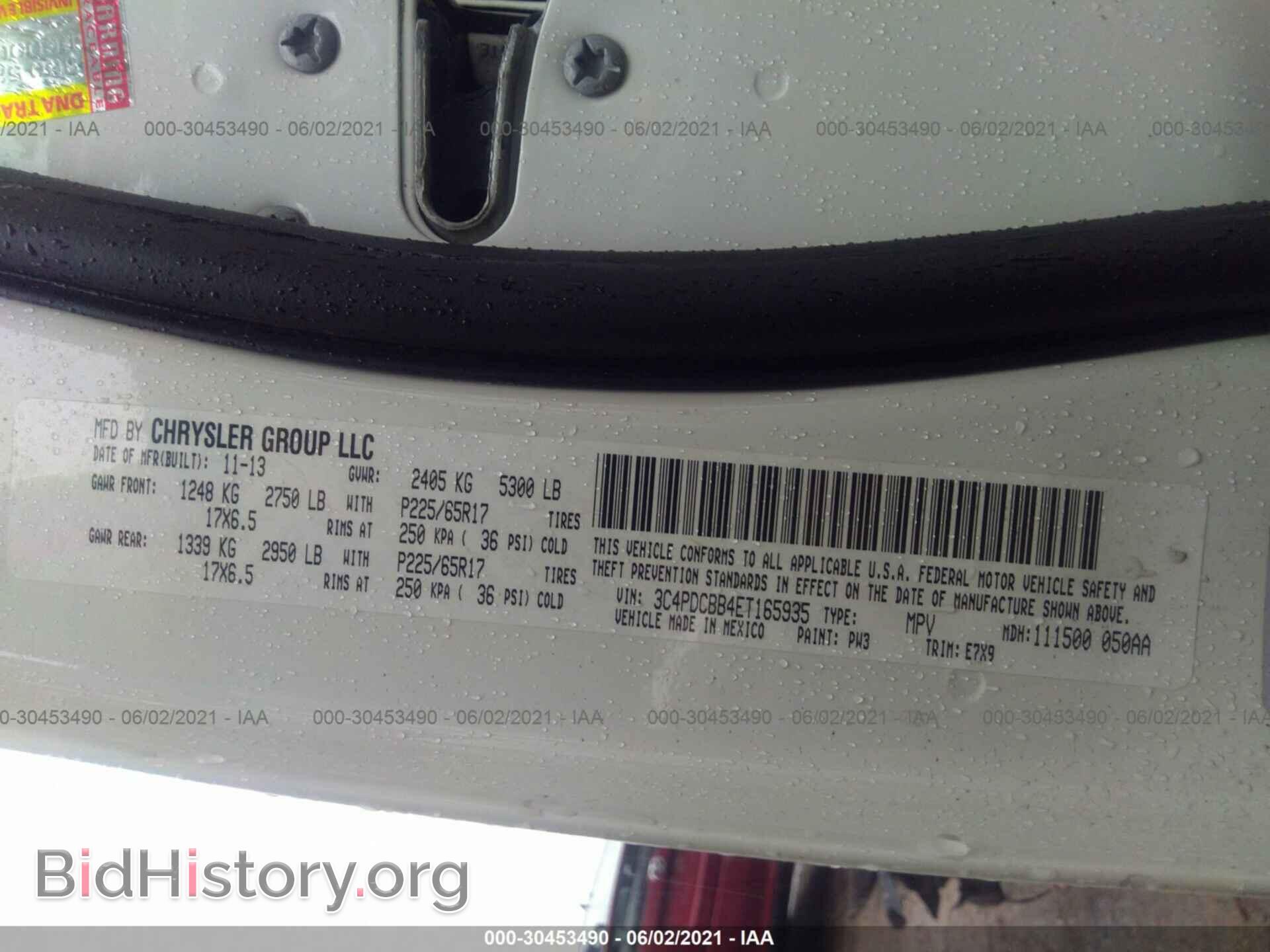 2014 DODGE JOURNEY - VIN: 3C4PDCBB4ET165935 - Photo 9