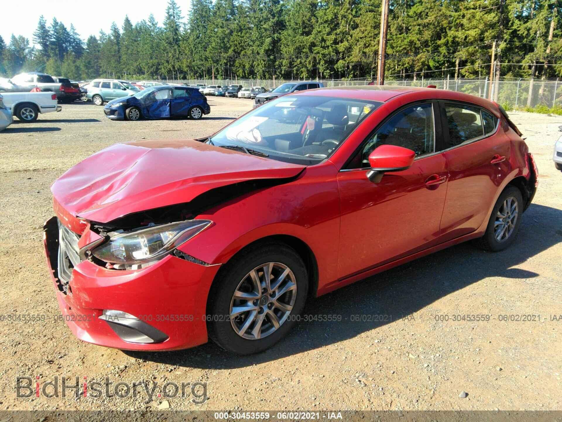 2014 MAZDA MAZDA3 - VIN: JM1BM1M70E1102264 - Фото 2