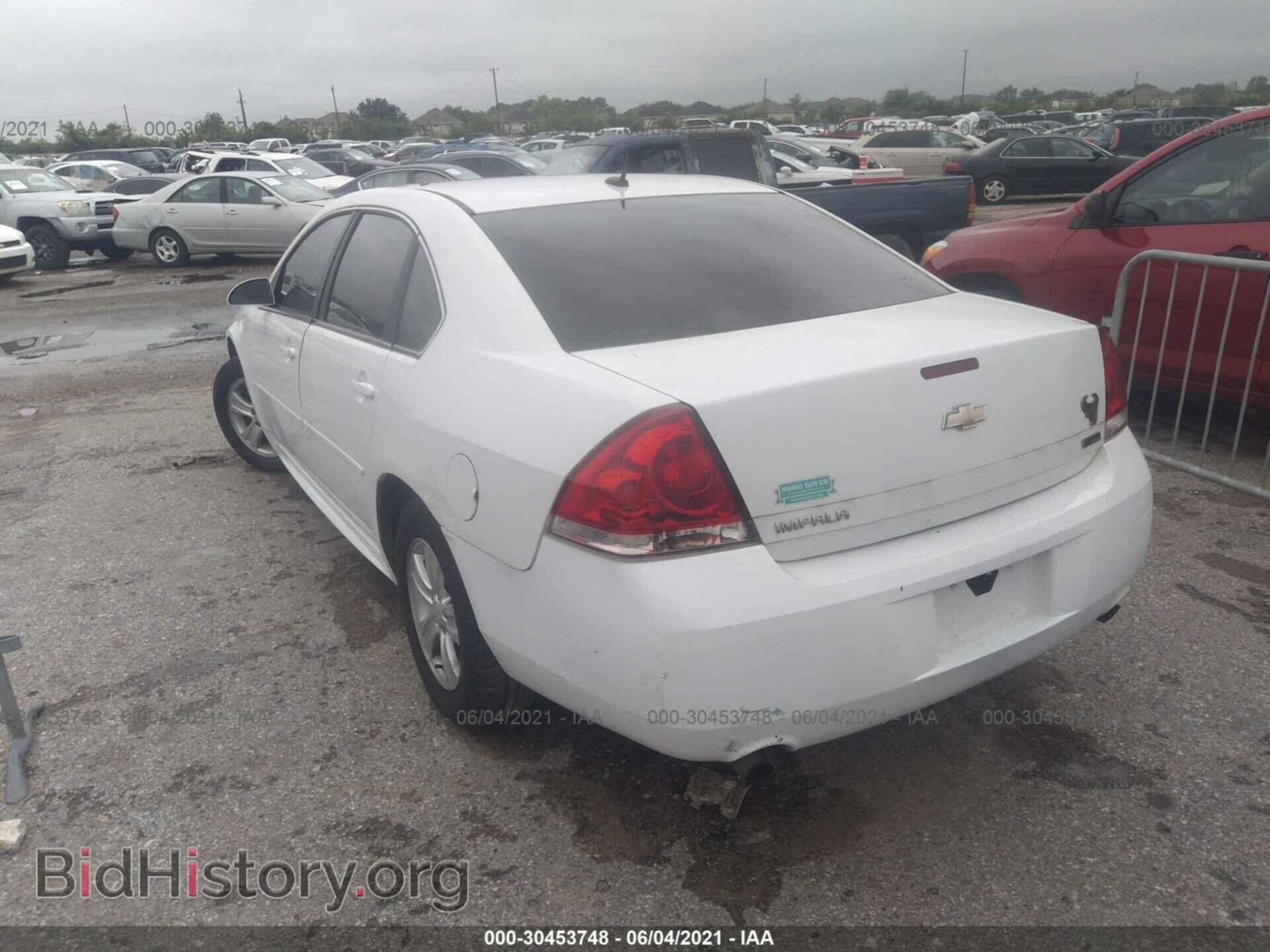 2012 CHEVROLET IMPALA - VIN: 2G1WF5E39C1143894 - Фото 3