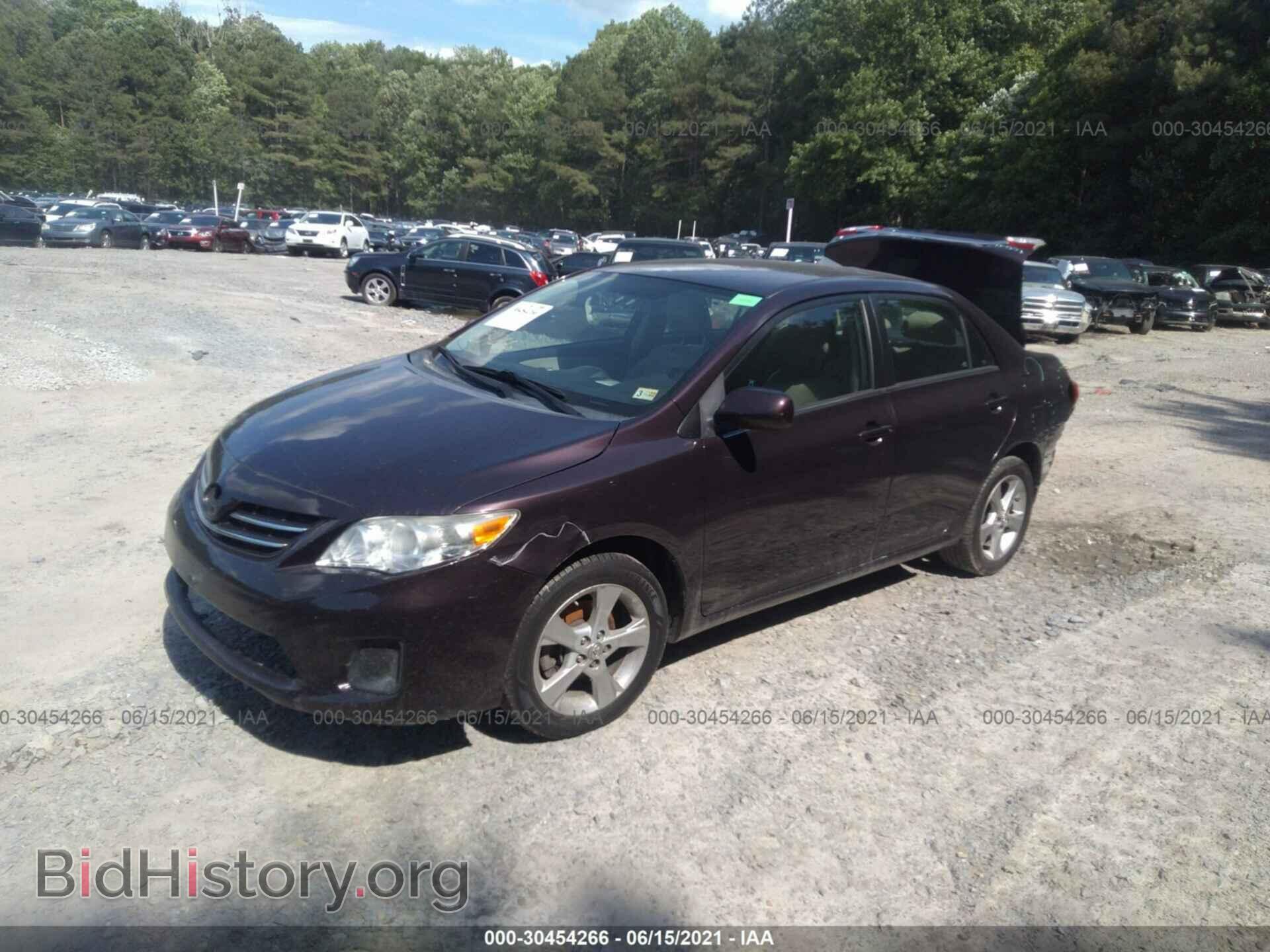 2013 TOYOTA COROLLA - VIN: 2T1BU4EE0DC066245 - Фото 2