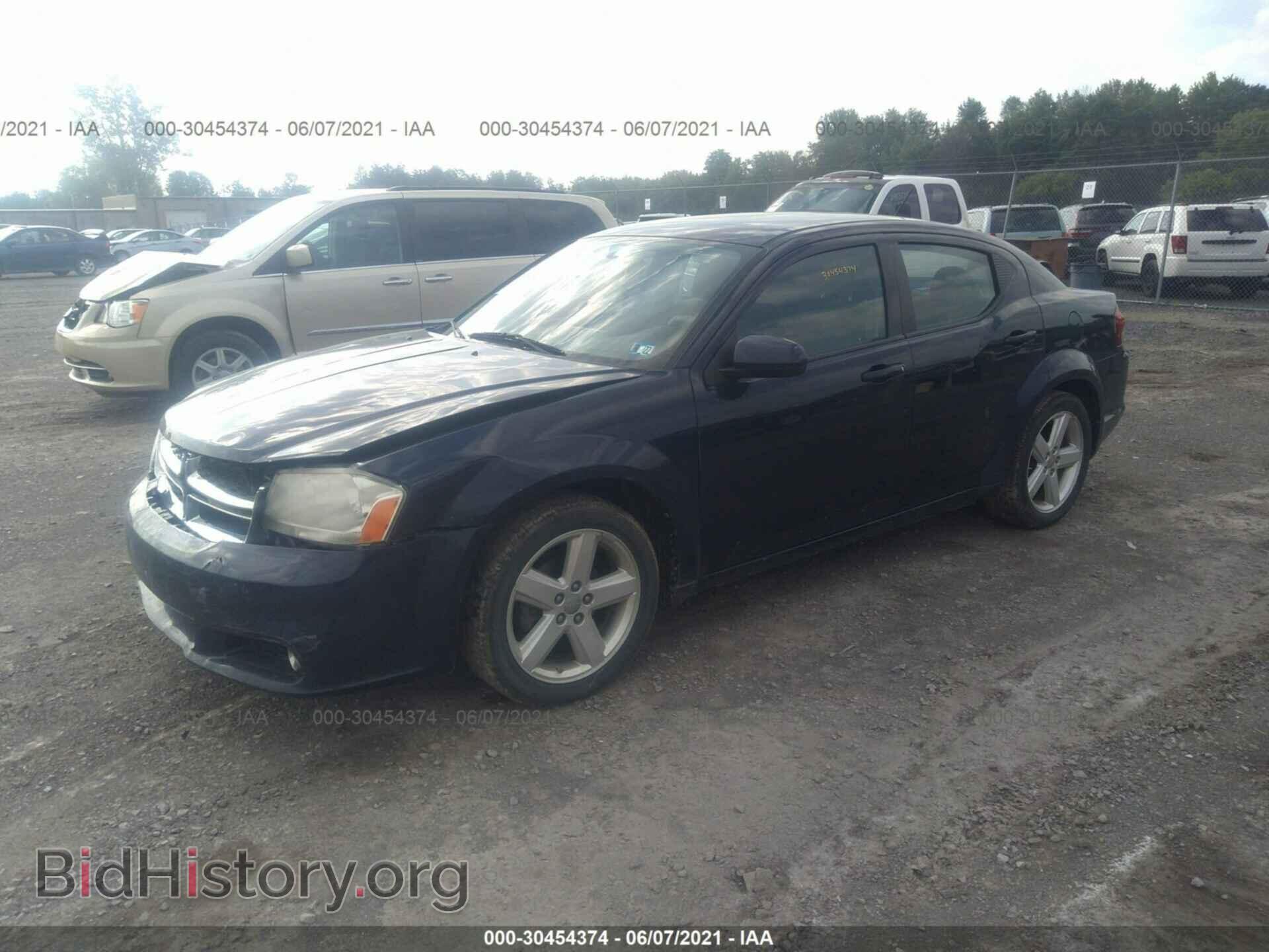 2013 DODGE AVENGER - VIN: 1C3CDZCB3DN707724 - Фото 2