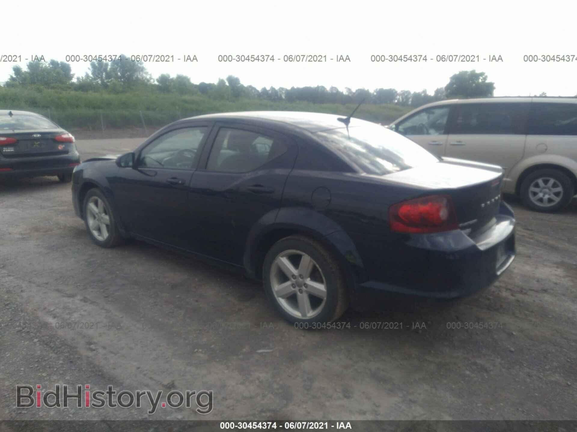 2013 DODGE AVENGER - VIN: 1C3CDZCB3DN707724 - Фото 3