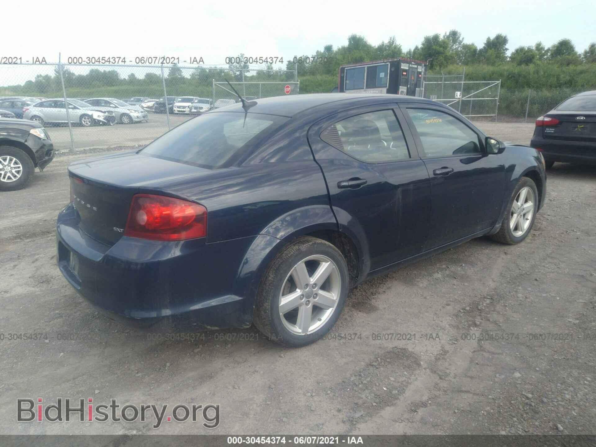 2013 DODGE AVENGER - VIN: 1C3CDZCB3DN707724 - Фото 4