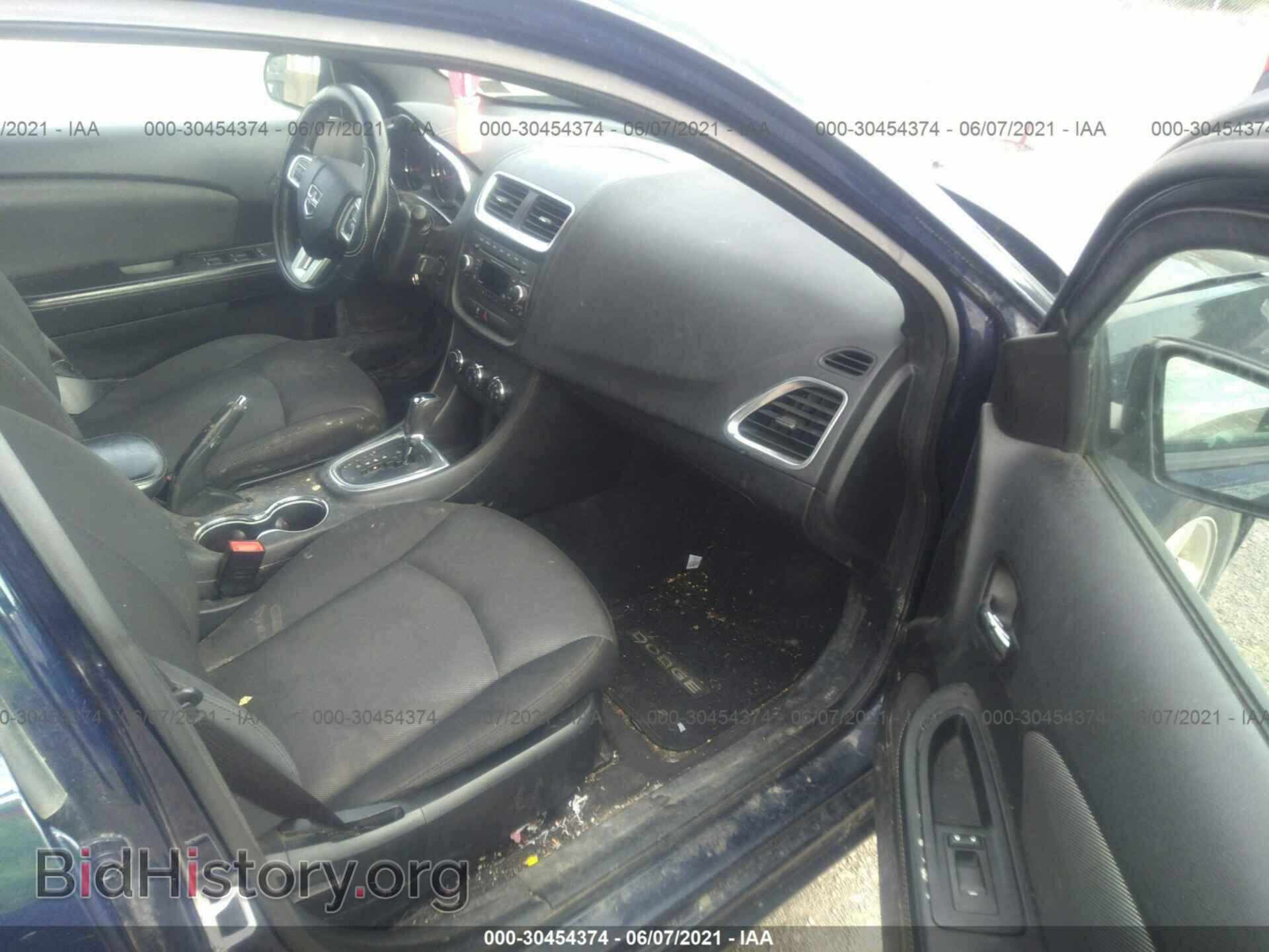 2013 DODGE AVENGER - VIN: 1C3CDZCB3DN707724 - Фото 5