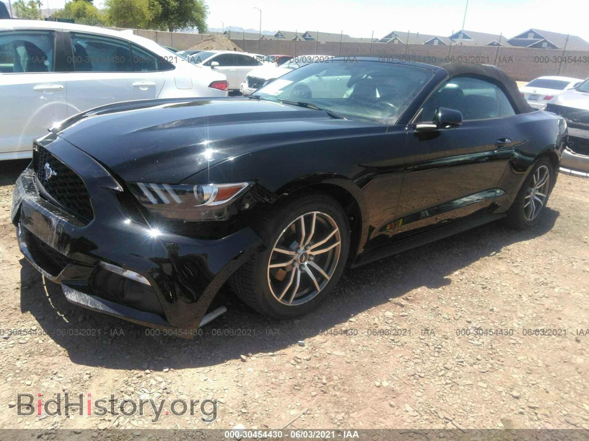 2017 FORD MUSTANG - VIN: 1FATP8UH2H5293377 - Фото 2