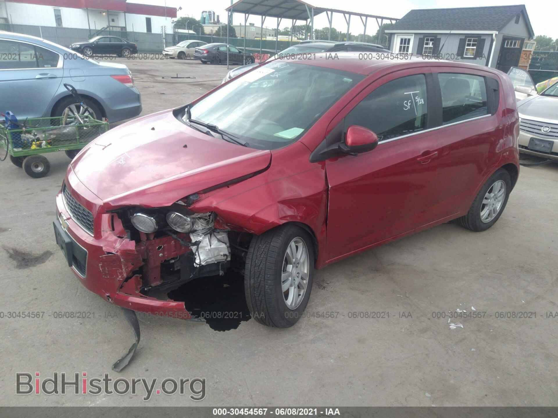 2014 CHEVROLET SONIC - VIN: 1G1JC6SG2E4169034 - Фото 2