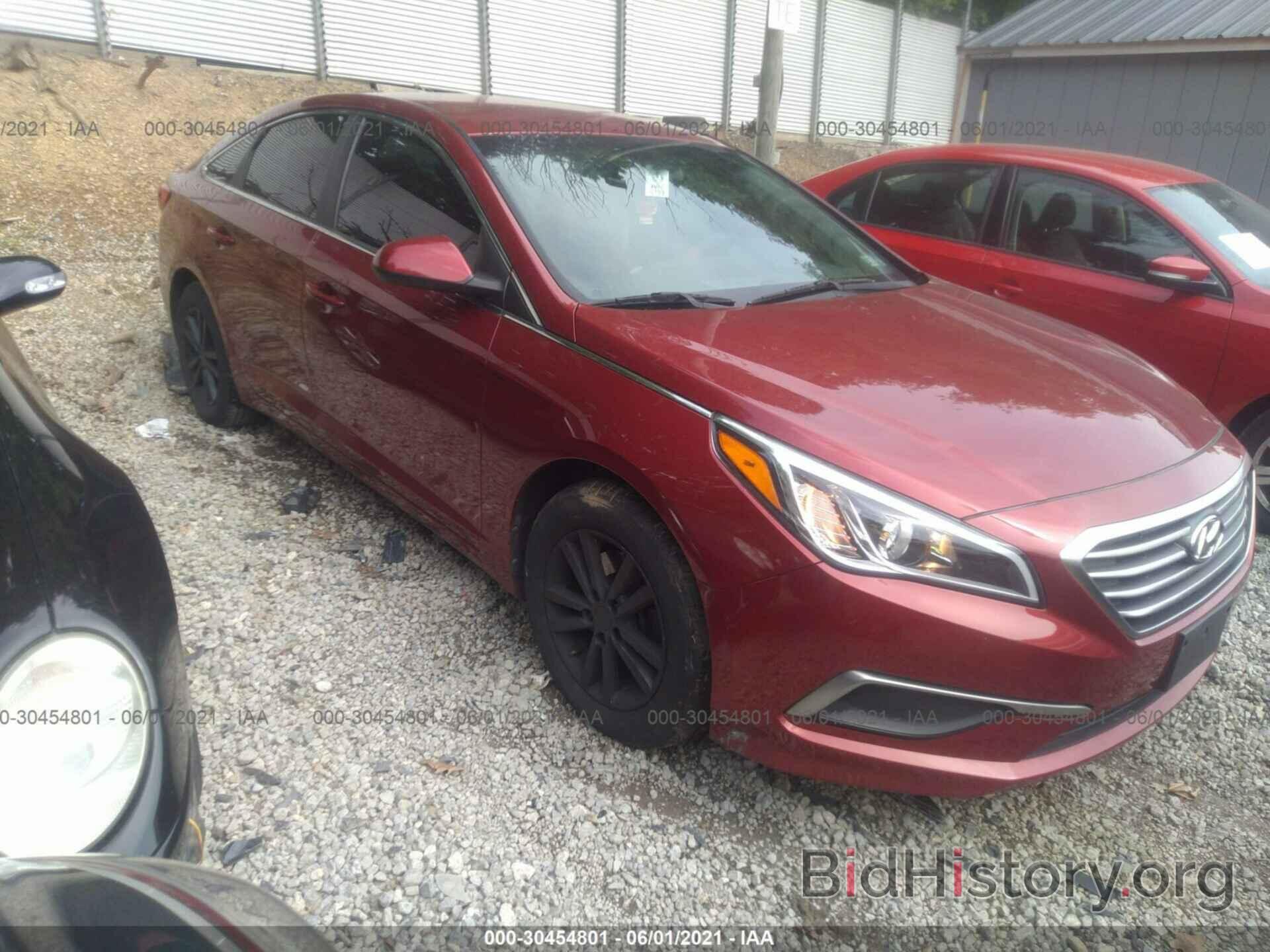 Photo 5NPE24AF6GH262421 - HYUNDAI SONATA 2016