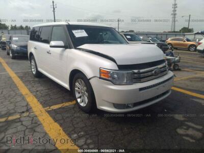 2012 Ford FLEX SEL, white — VIN 2FMGK5CCXCBD00932, IAAI