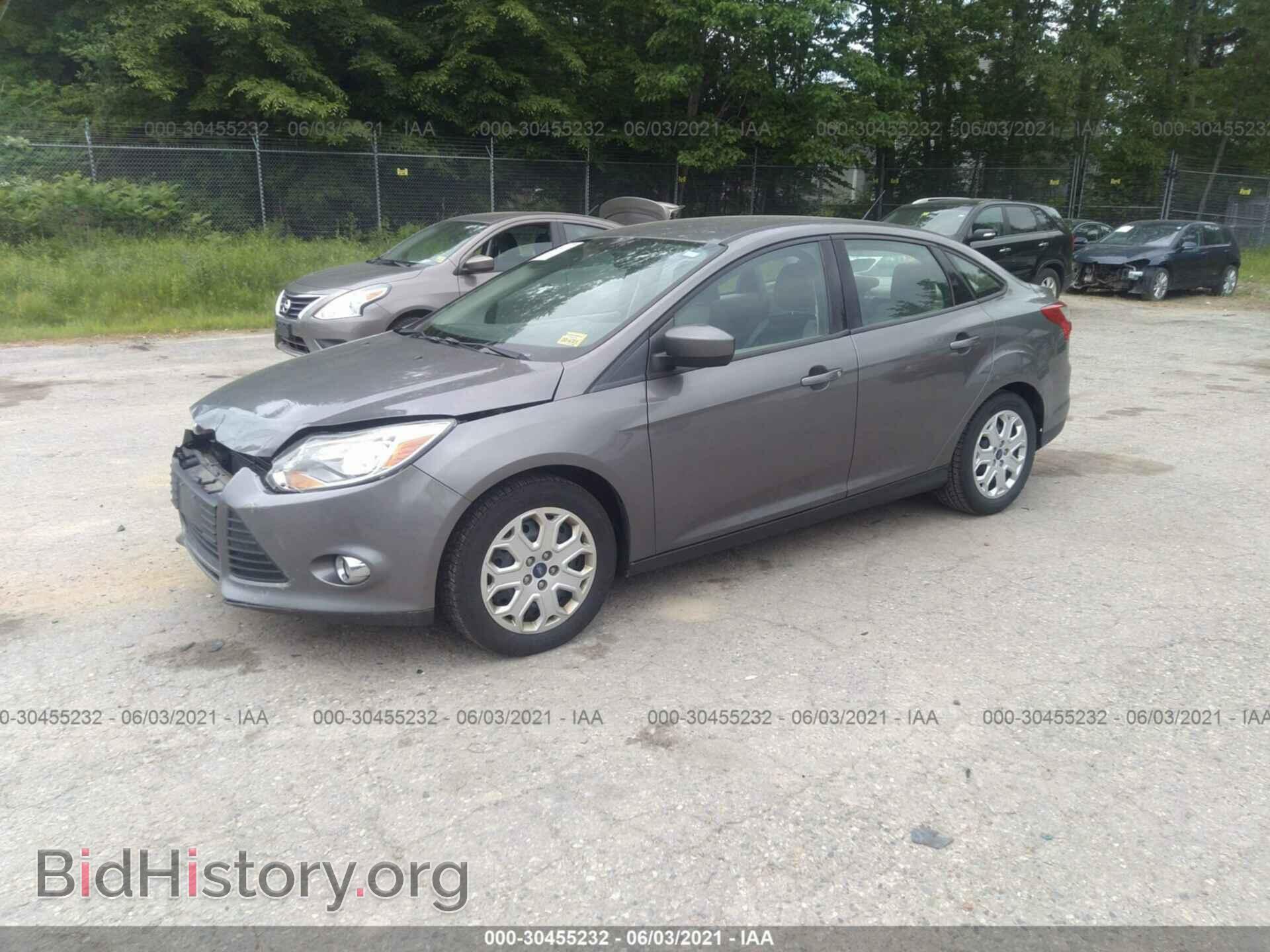 2012 FORD FOCUS - VIN: 1FAHP3F21CL456557 - Фото 2