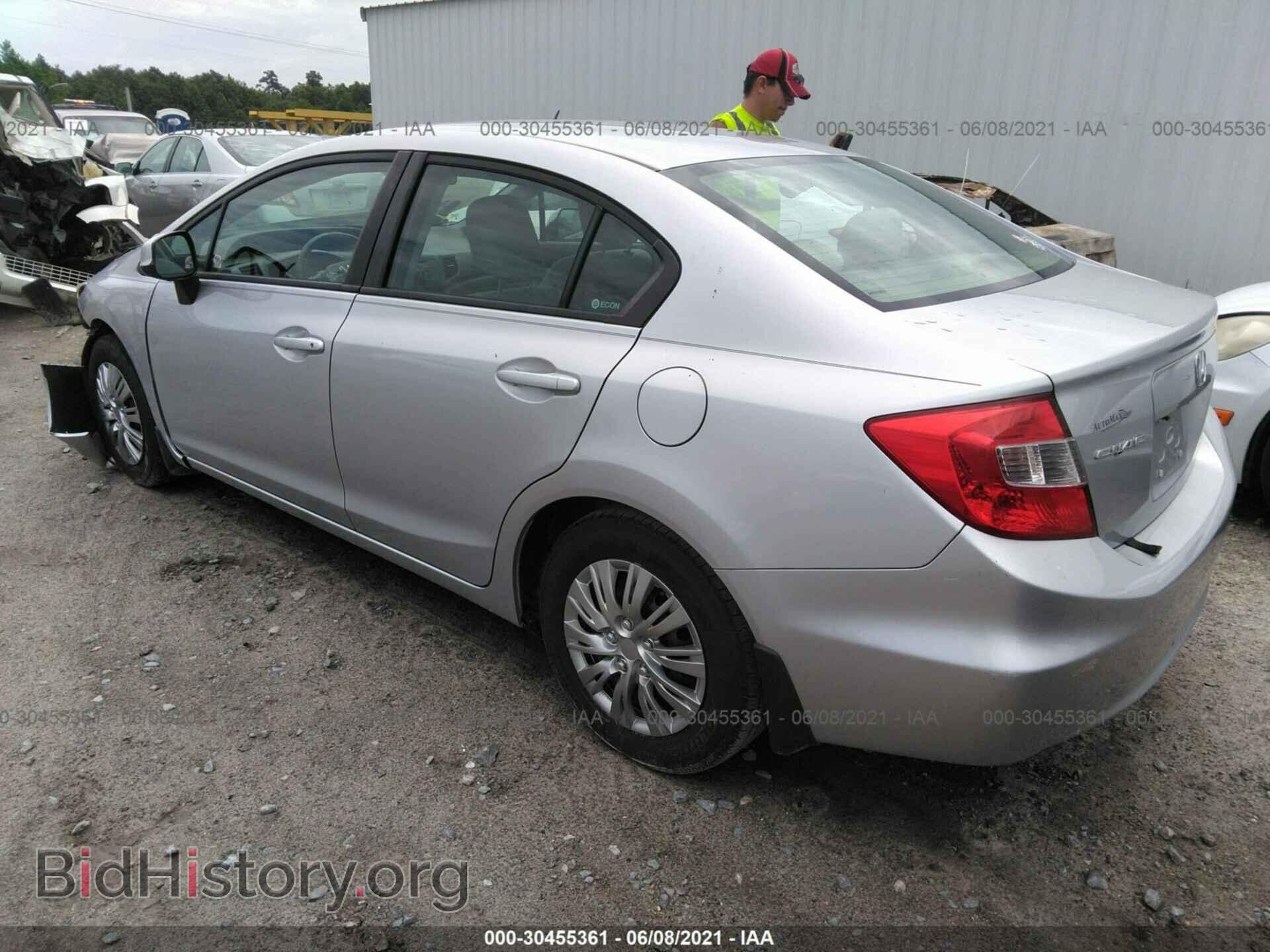 2012 HONDA CIVIC SDN - VIN: 19XFB2F52CE321035 - Фото 3