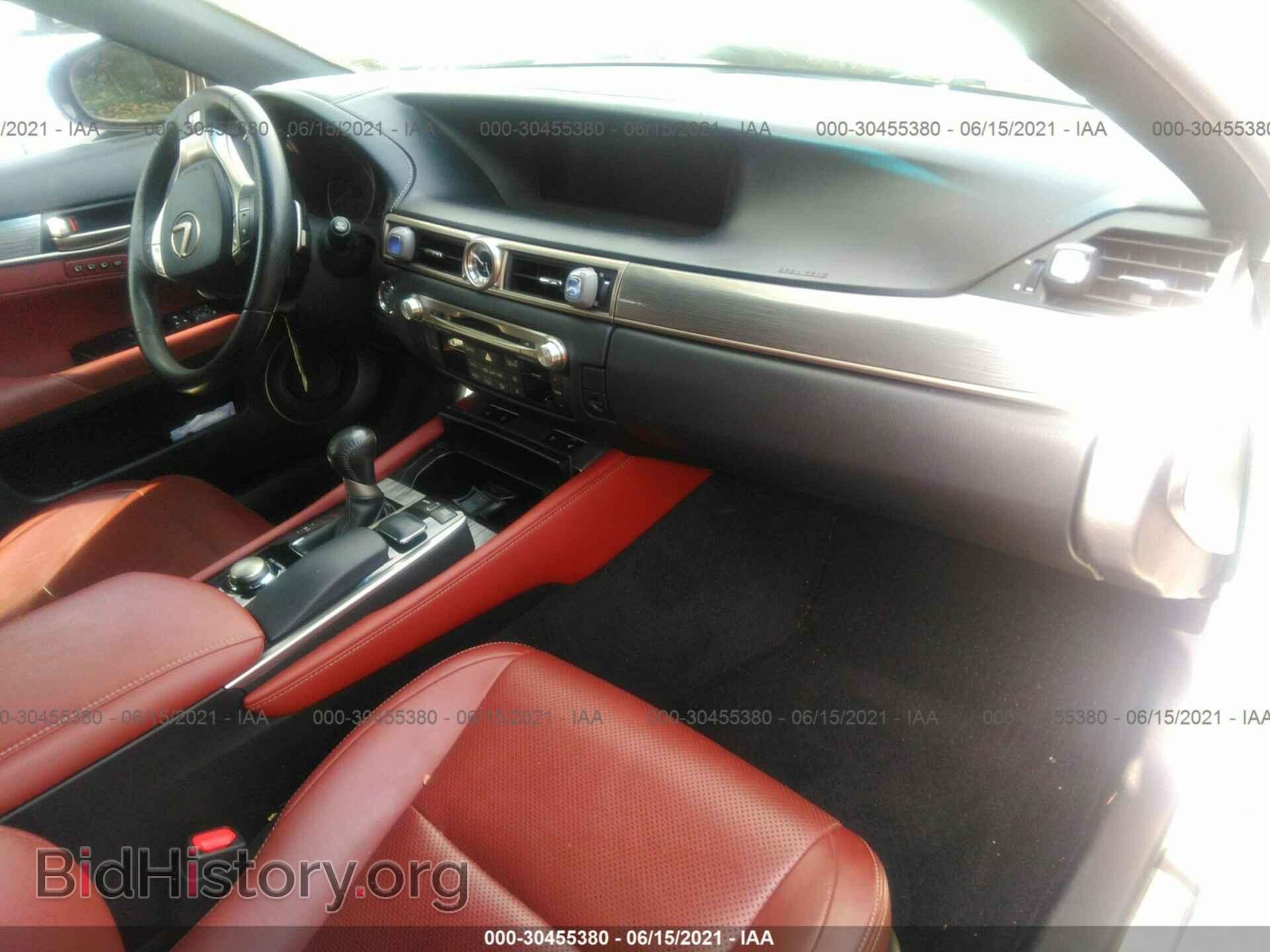 2014 LEXUS GS 350 - VIN: JTHCE1BL0E5028580 - Фото 5