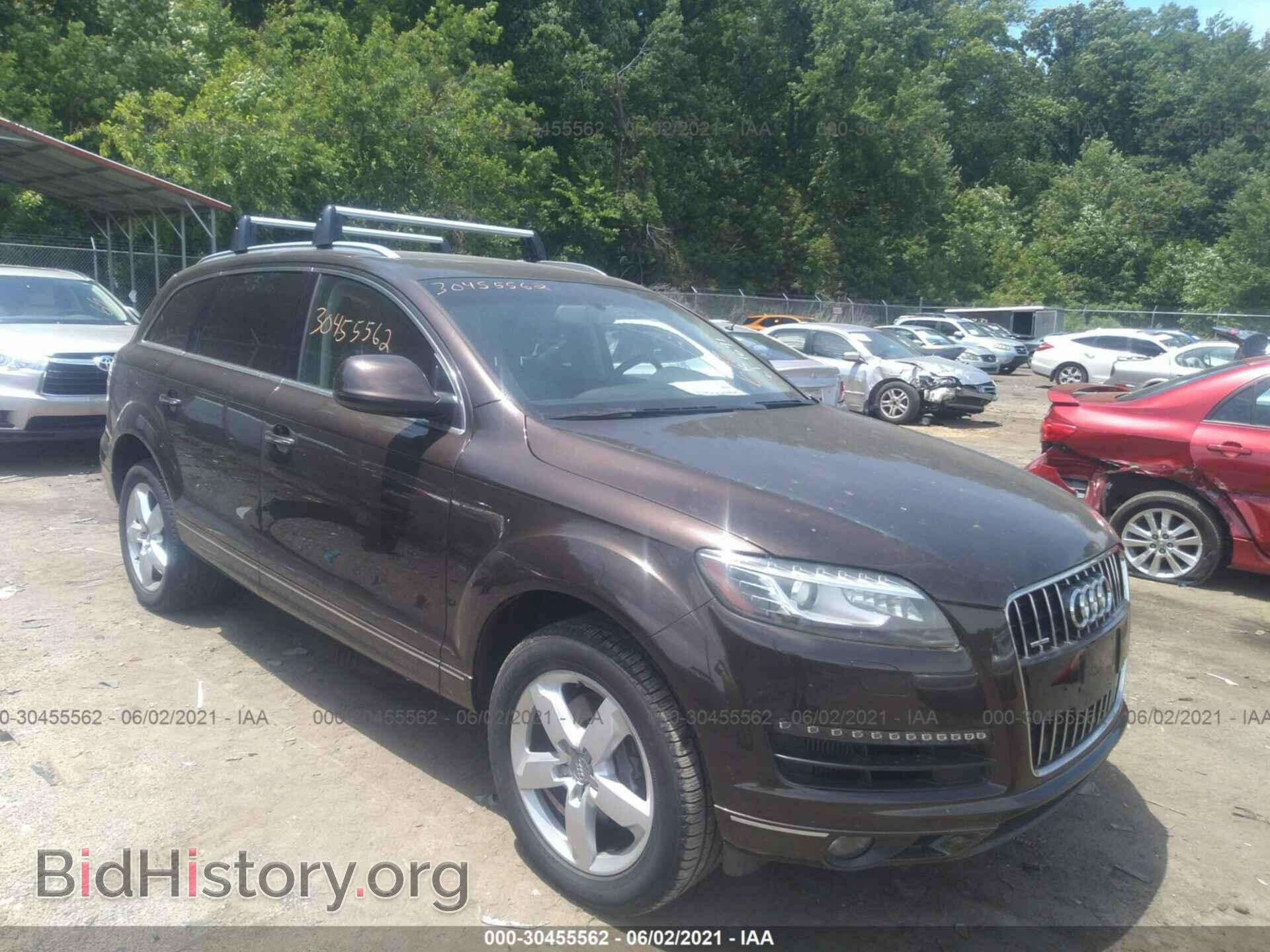 Photo WA1LMAFE3CD009972 - AUDI Q7 2012