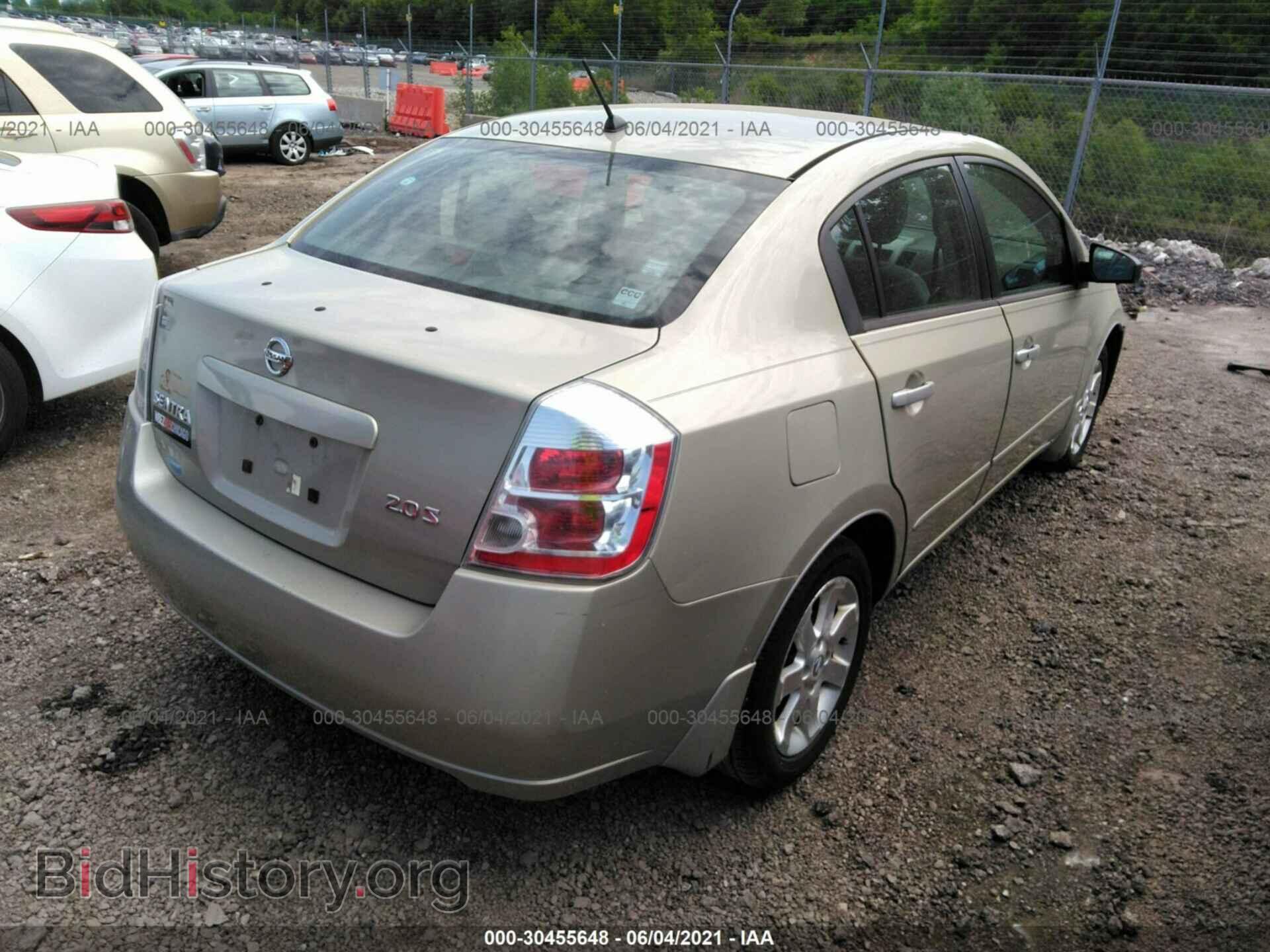 2007 NISSAN SENTRA - VIN: 3N1AB61E67L609721 - Фото 4