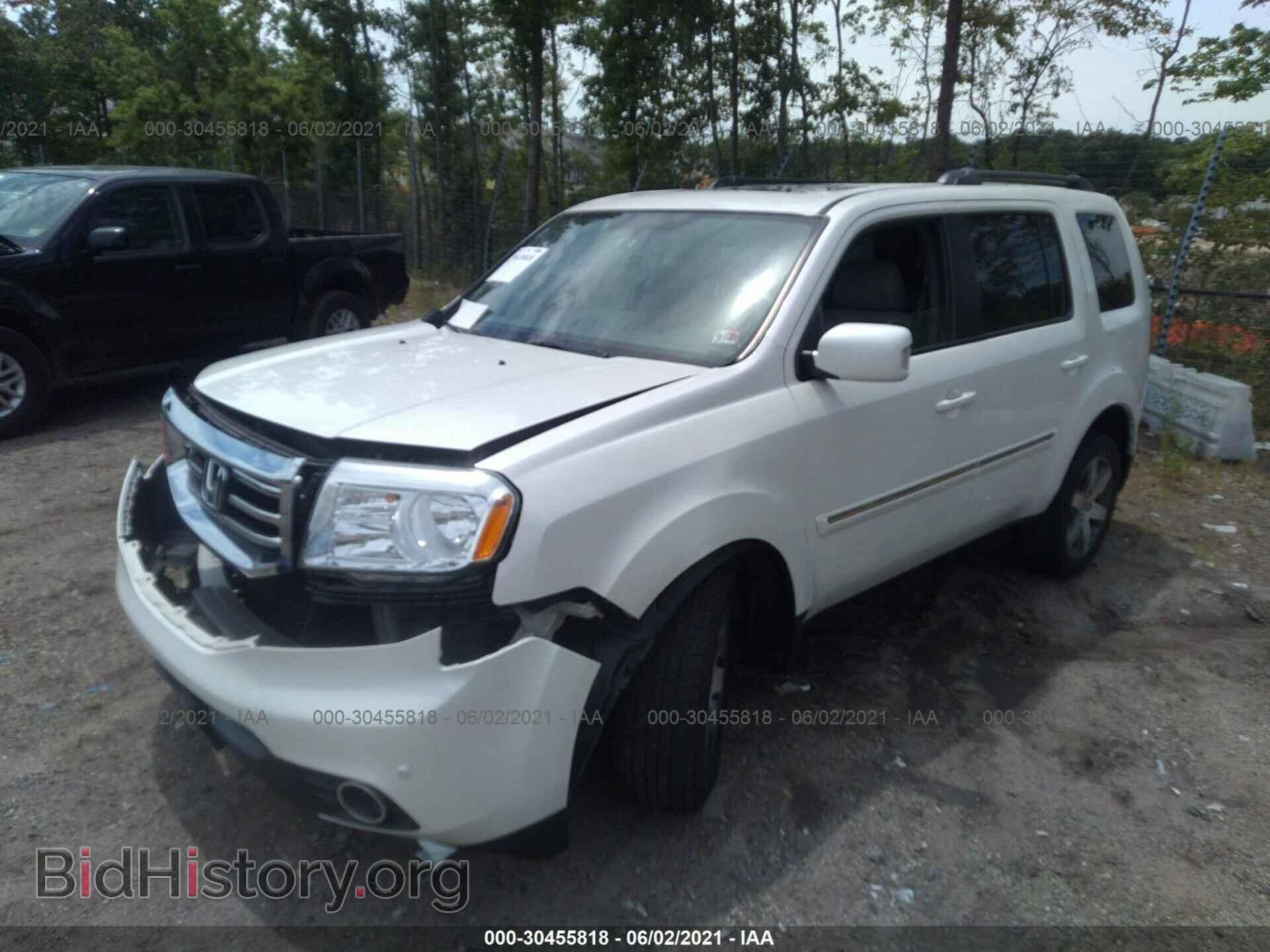 2013 HONDA PILOT - VIN: 5FNYF3H9XDB043502 - Фото 2