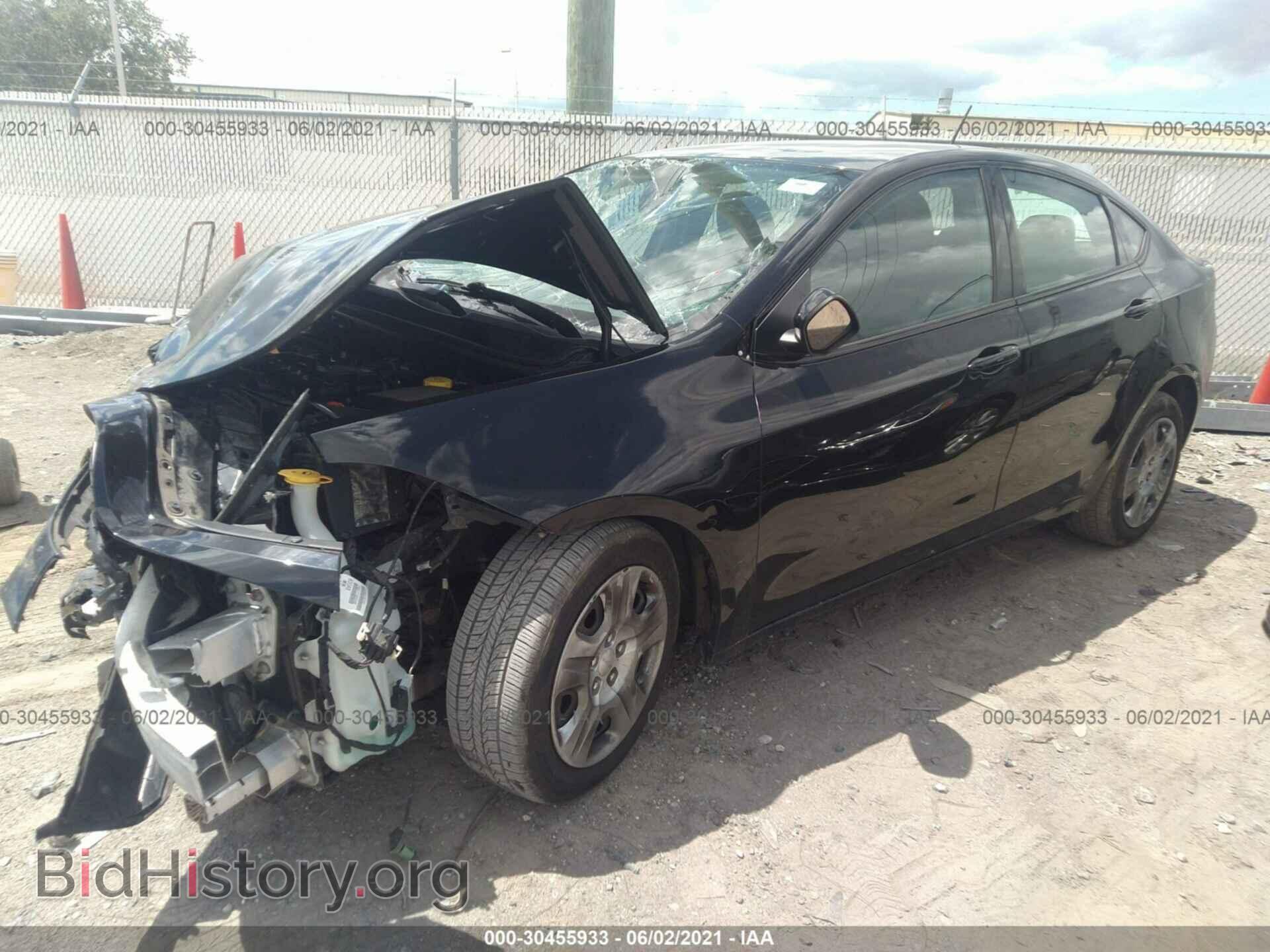 2013 DODGE DART - VIN: 1C3CDFAH9DD251904 - Фото 2