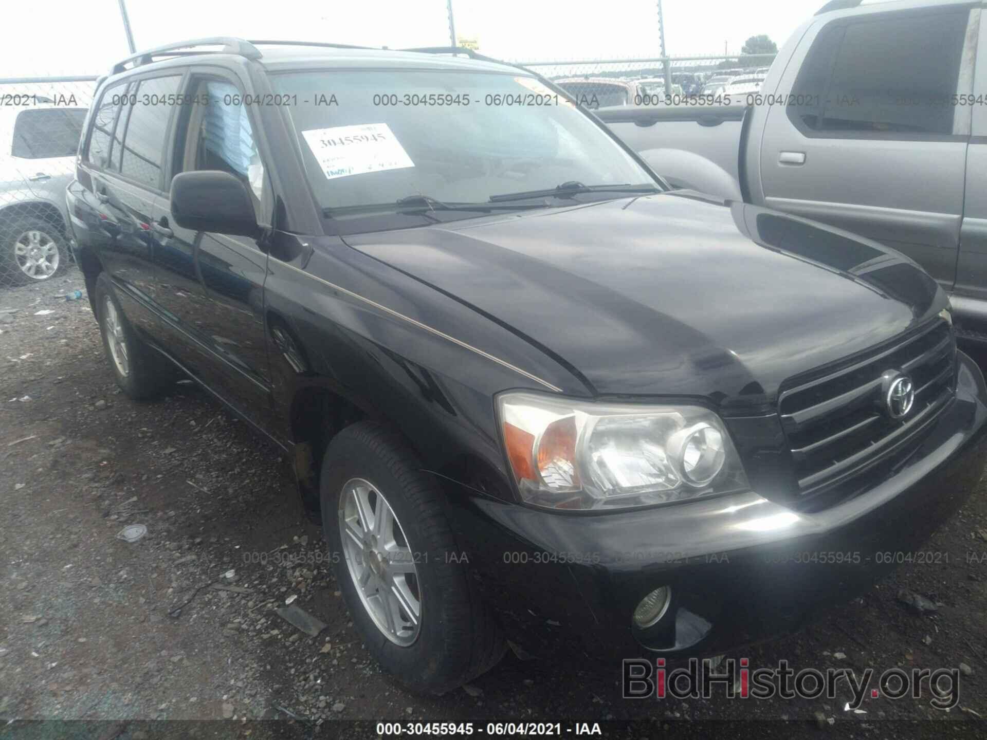 Photo JTEGD21A670171086 - TOYOTA HIGHLANDER 2007