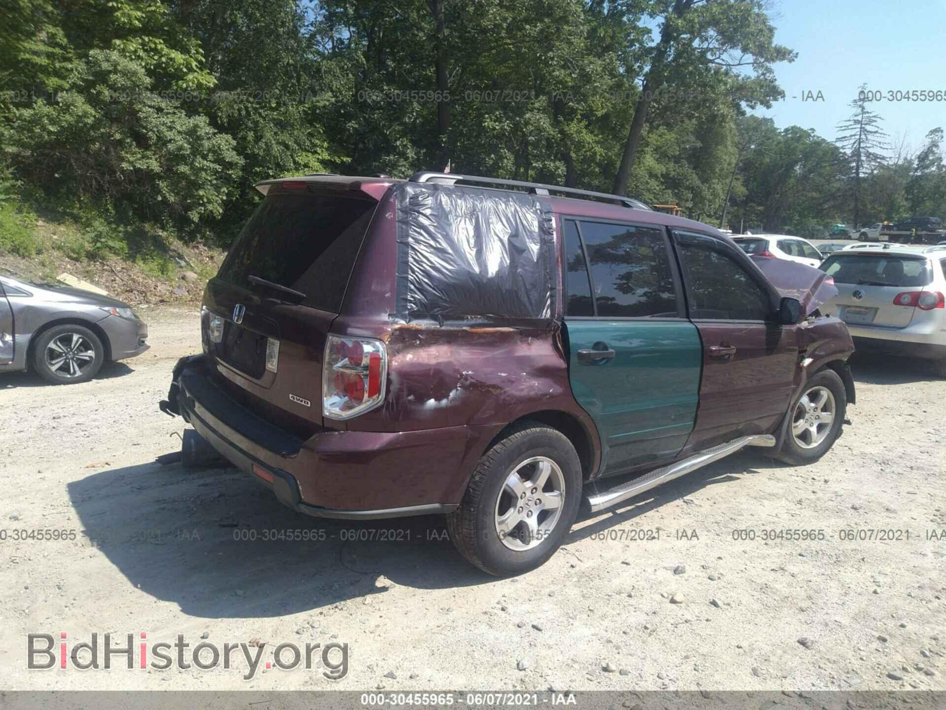 2007 HONDA PILOT - VIN: 2HKYF18547H535353 - Фото 4