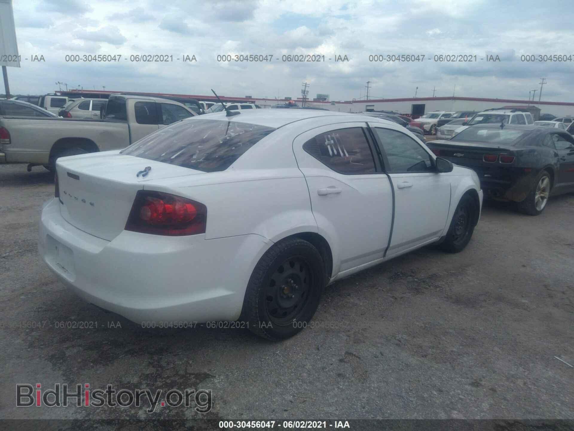 2013 DODGE AVENGER - VIN: 1C3CDZAB6DN529262 - Фото 4