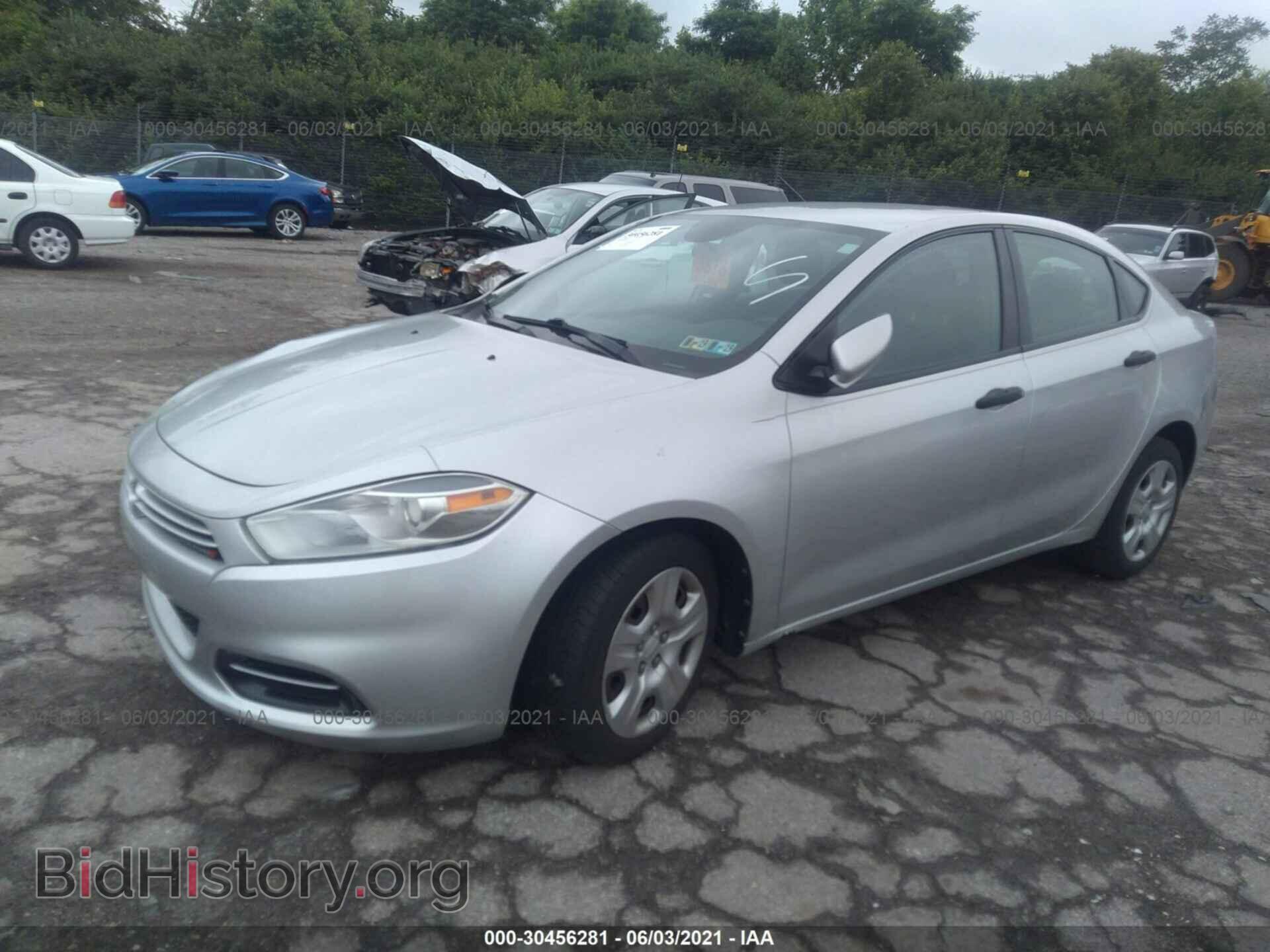 2013 DODGE DART - VIN: 1C3CDFAA6DD183838 - Фото 2