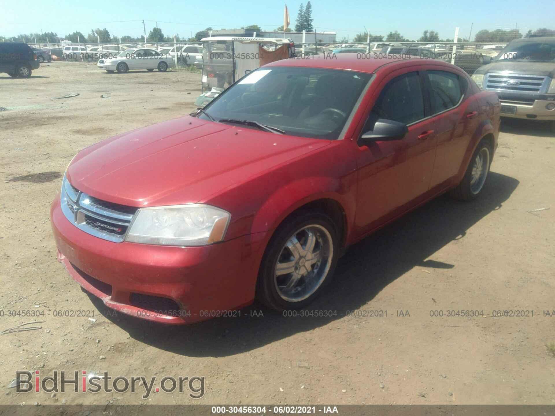 2013 DODGE AVENGER - VIN: 1C3CDZAB7DN607502 - Фото 2