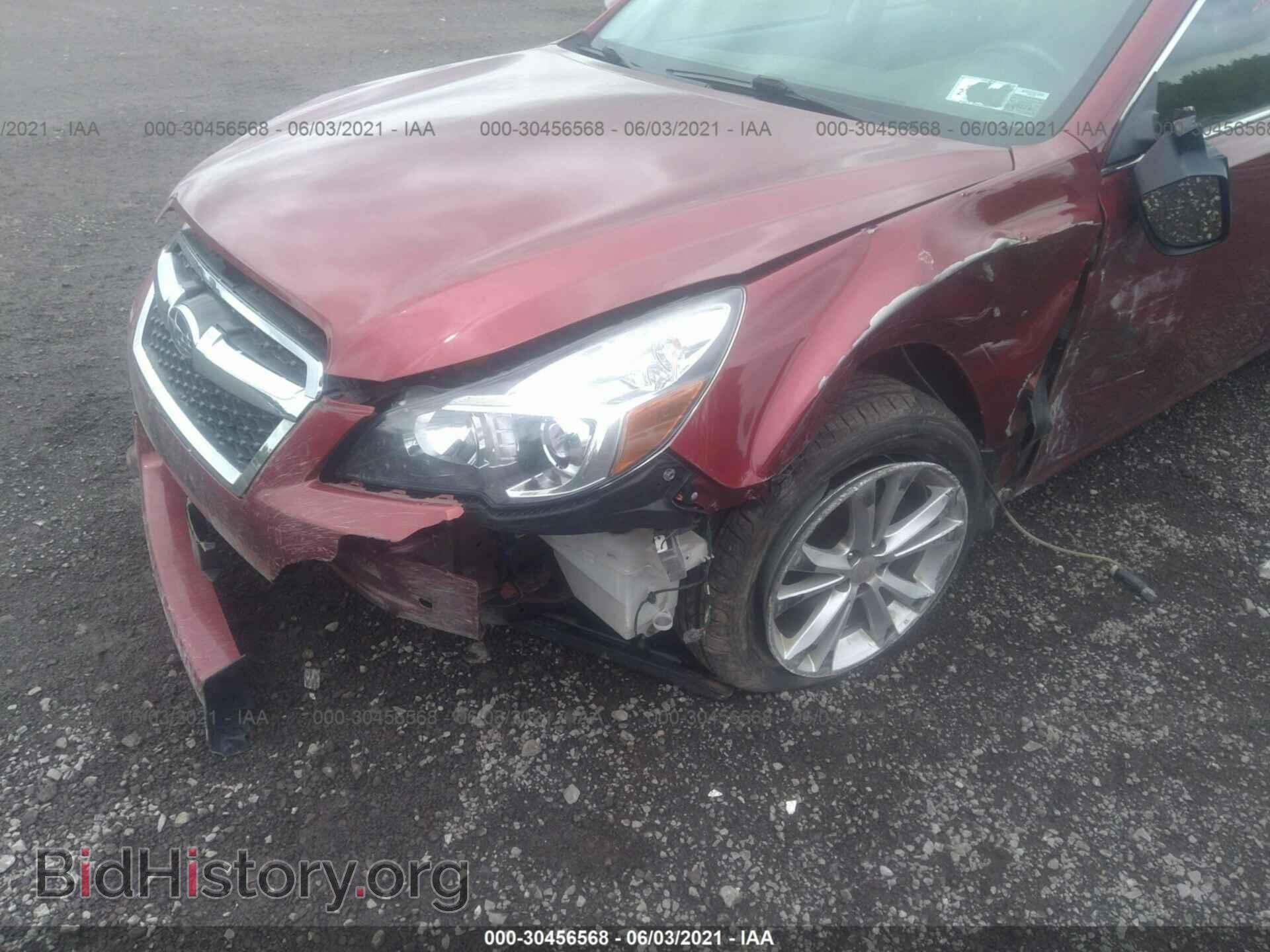 2013 SUBARU LEGACY - VIN: 4S3BMBC65D3034819 - Фото 6