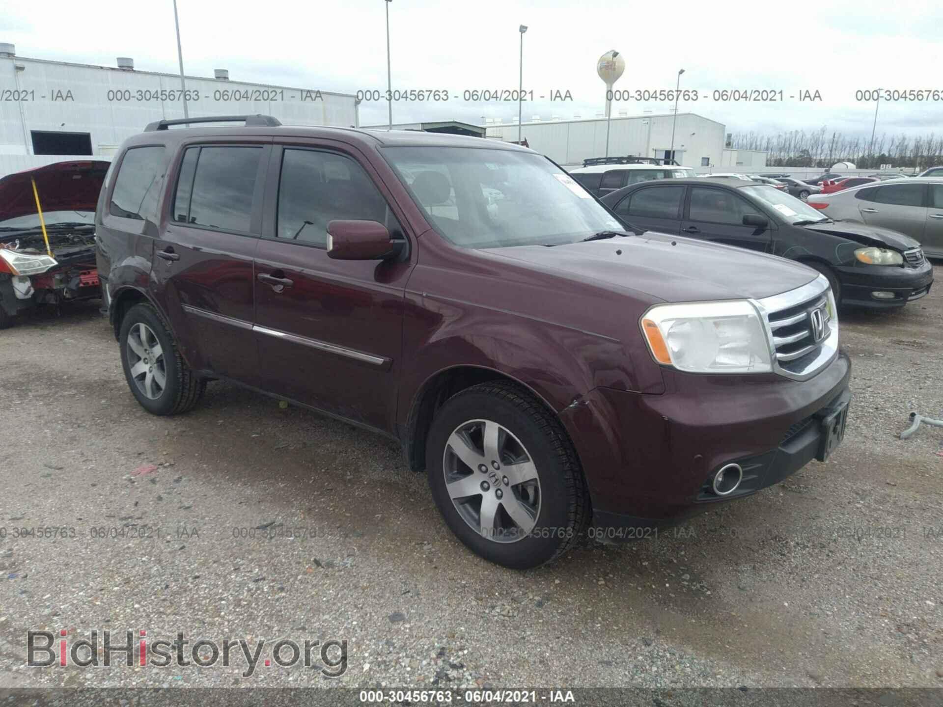 Фотография 5FNYF3H99CB007931 - HONDA PILOT 2012
