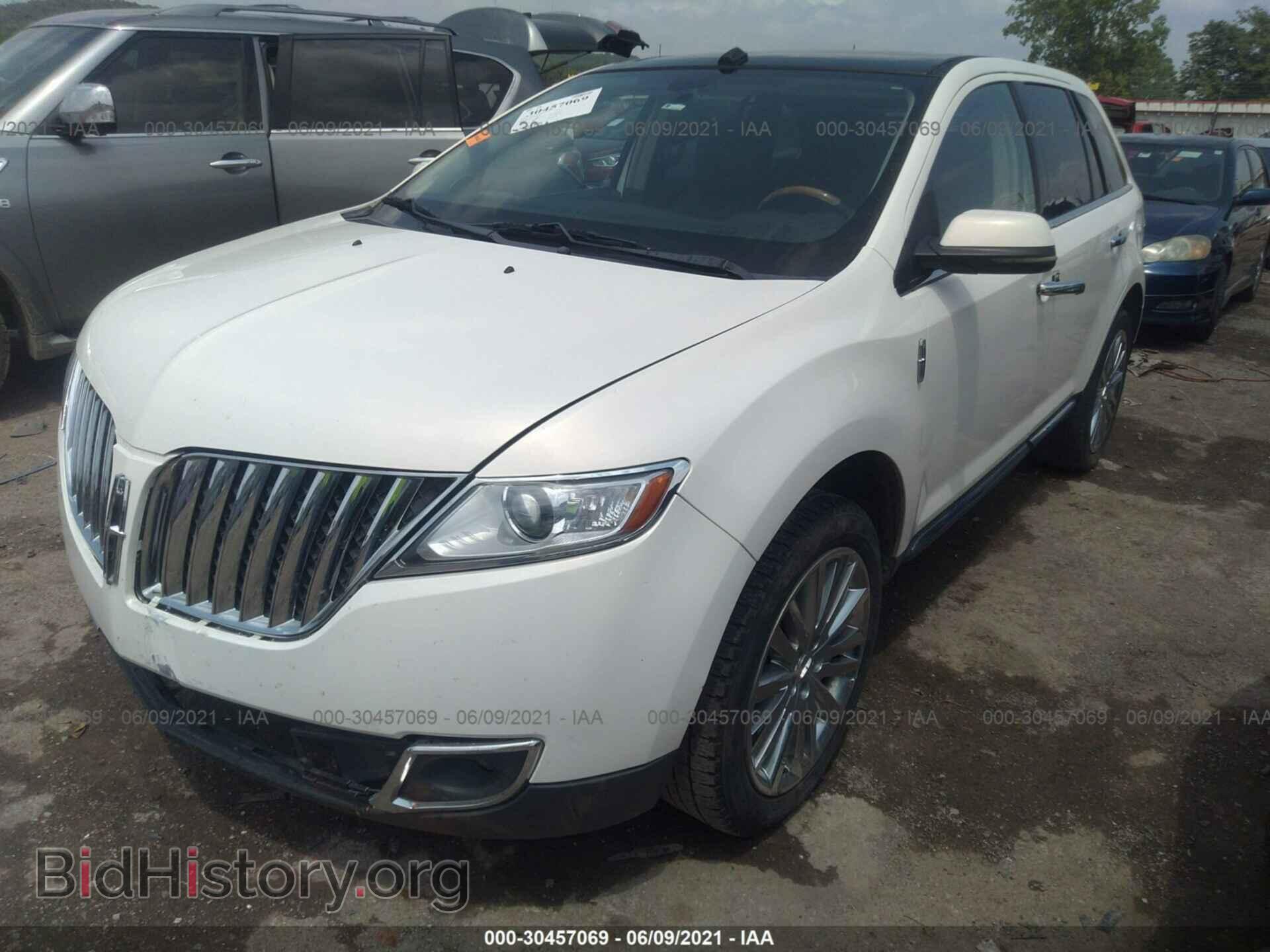 2013 LINCOLN MKX - VIN: 2LMDJ8JK9DBL00976 - Фото 2