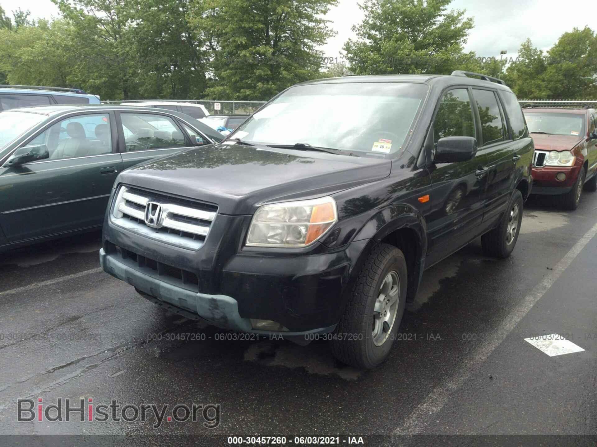 2007 HONDA PILOT - VIN: 2HKYF18477H535211 - Фото 2