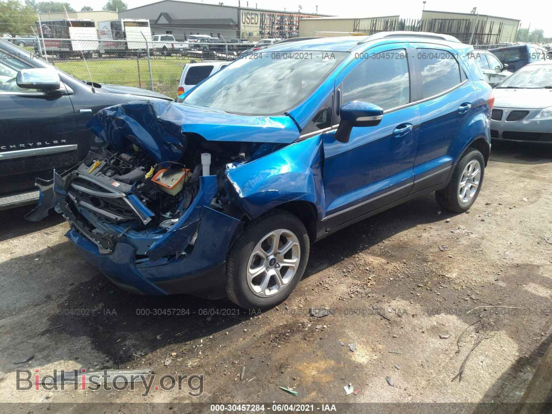 2019 FORD ECOSPORT - VIN: MAJ6S3GL5KC304938 - Фото 2