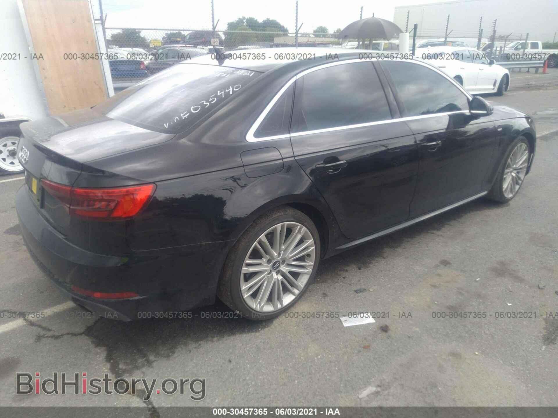 2017 AUDI A4 - VIN: WAULNAF40HN035440 - Фото 4