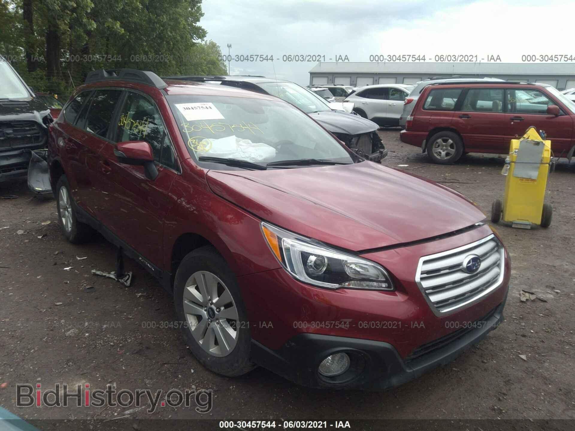 Фотография 4S4BSBFCXG3261124 - SUBARU OUTBACK 2016