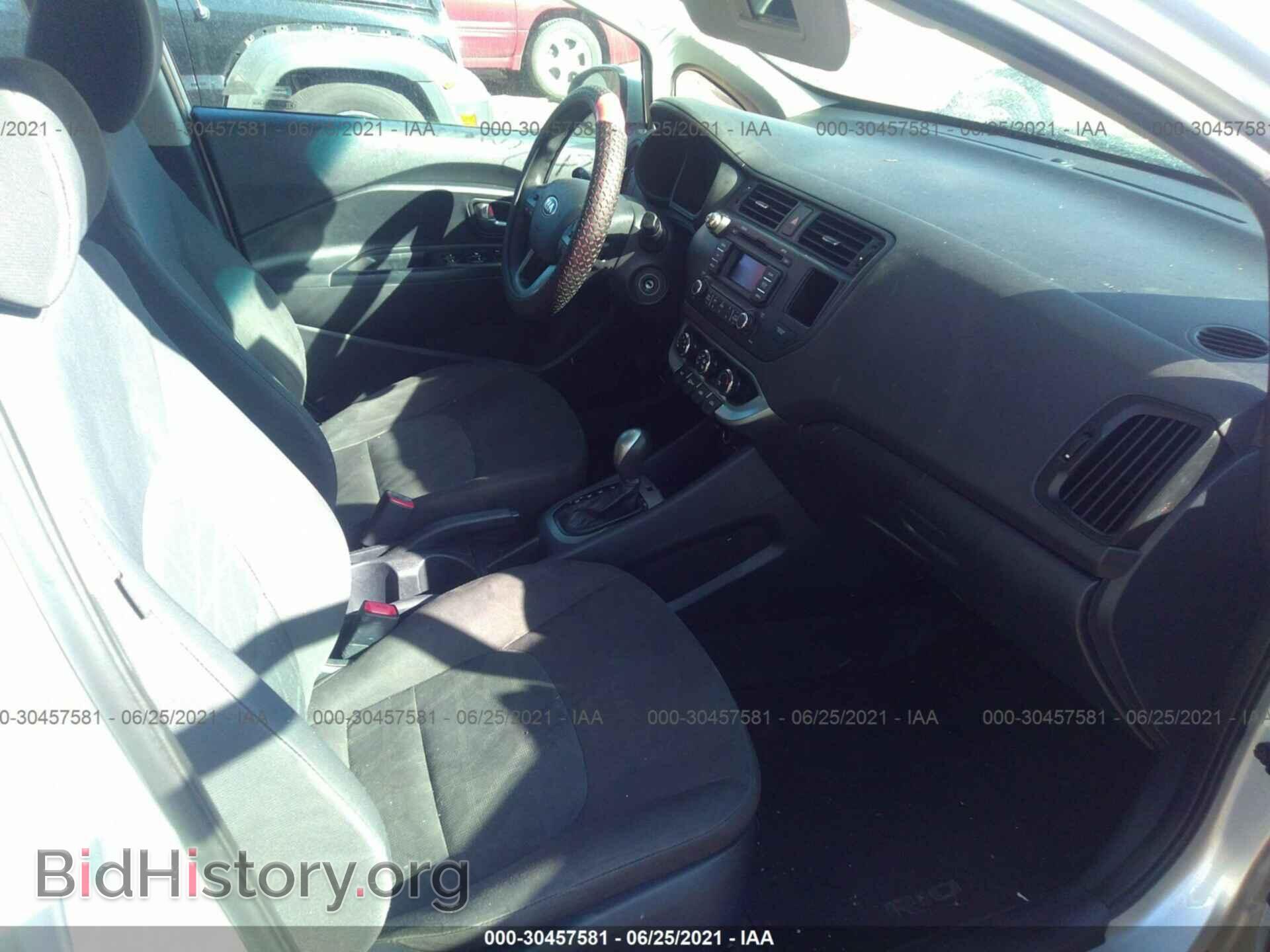 2014 KIA RIO - VIN: KNADM5A33E6410370 - Фото 5