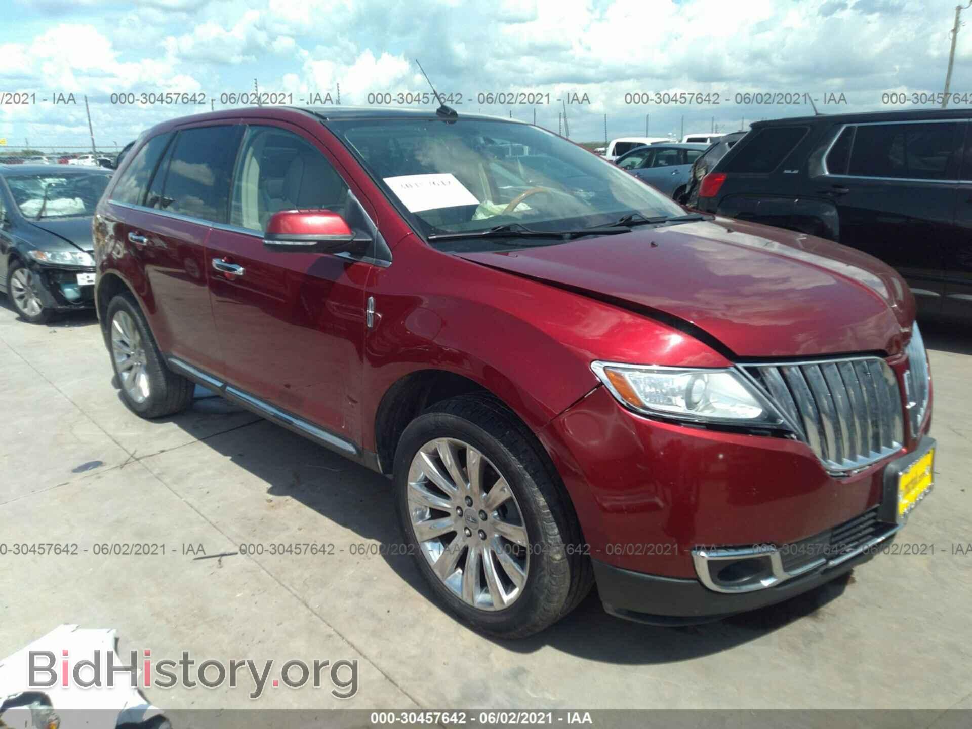Фотография 2LMDJ6JK3EBL11347 - LINCOLN MKX 2014