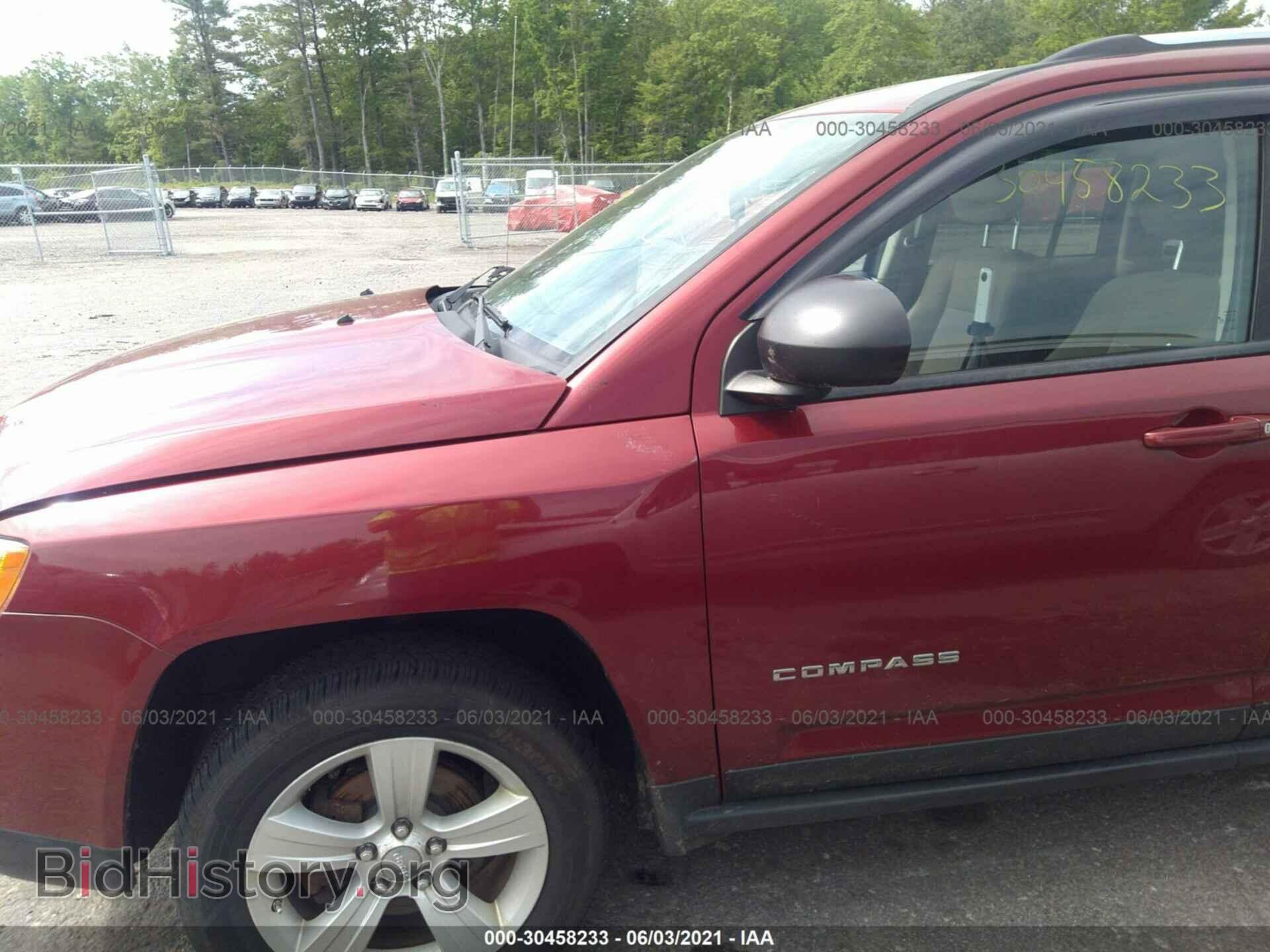 2012 JEEP COMPASS - VIN: 1C4NJDBB2CD563265 - Фото 6