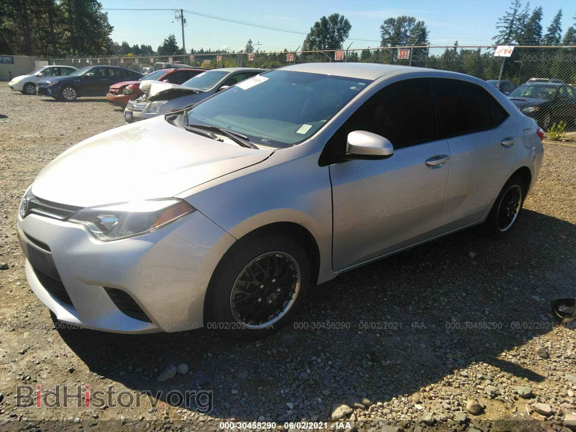 2014 TOYOTA COROLLA - VIN: 2T1BURHE2EC122292 - Фото 2