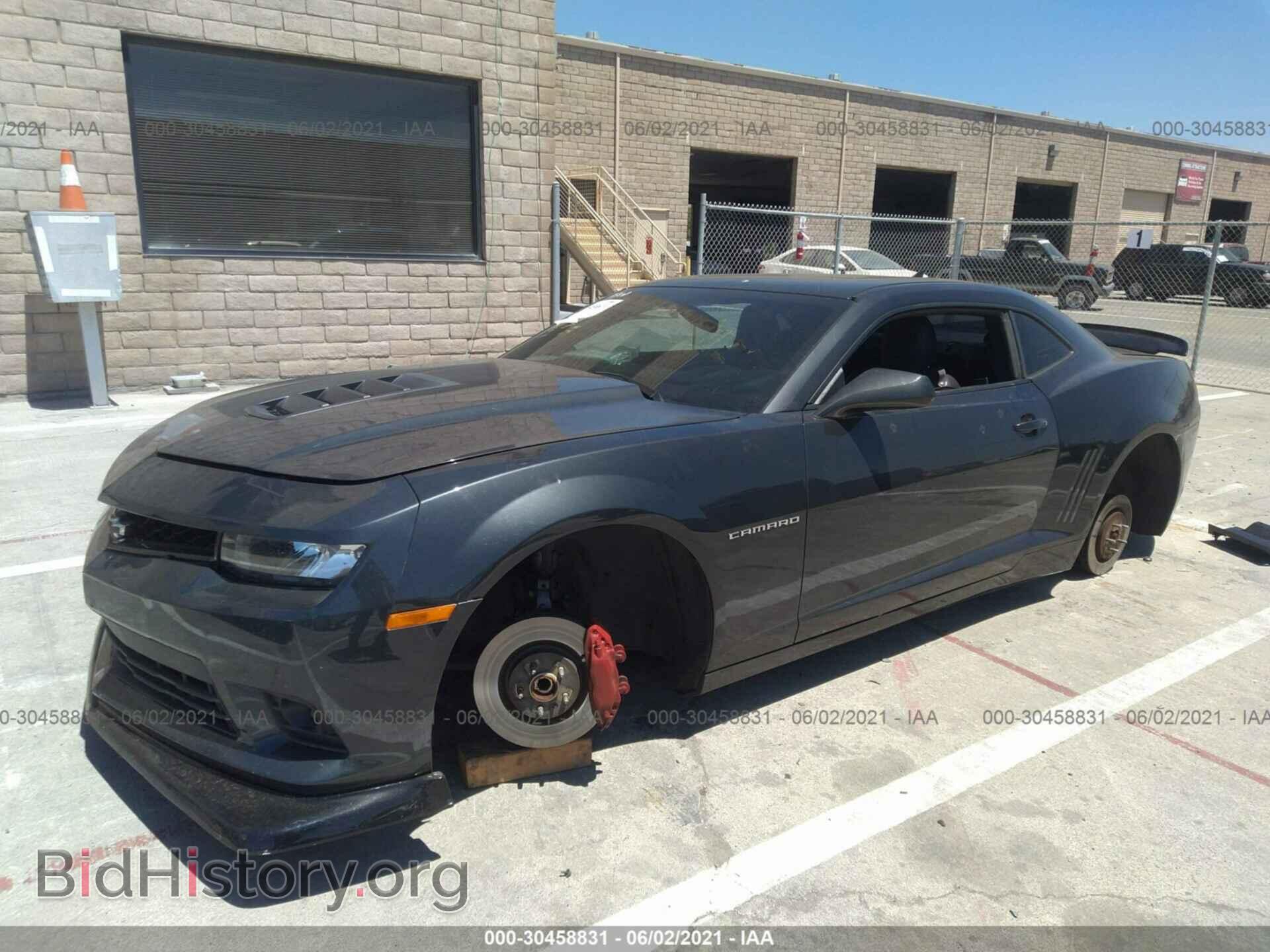 2014 CHEVROLET CAMARO - VIN: 2G1FT1EW2E9313142 - Фото 2