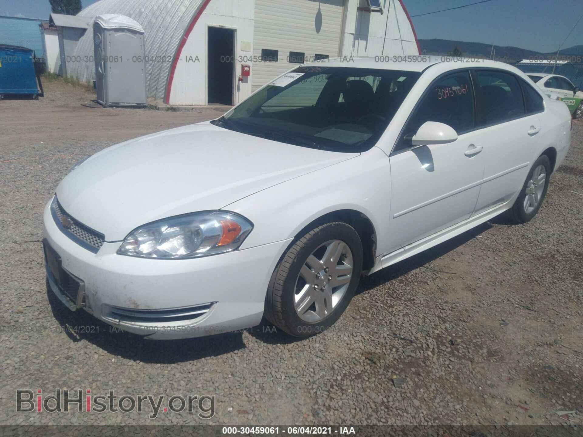 2012 CHEVROLET IMPALA - VIN: 2G1WB5E37C1208897 - Фото 2