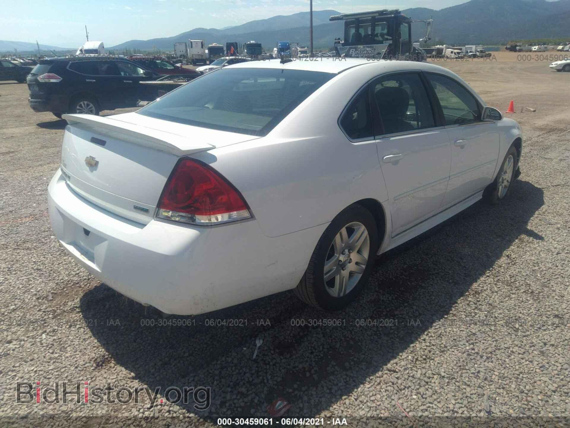 2012 CHEVROLET IMPALA - VIN: 2G1WB5E37C1208897 - Фото 4