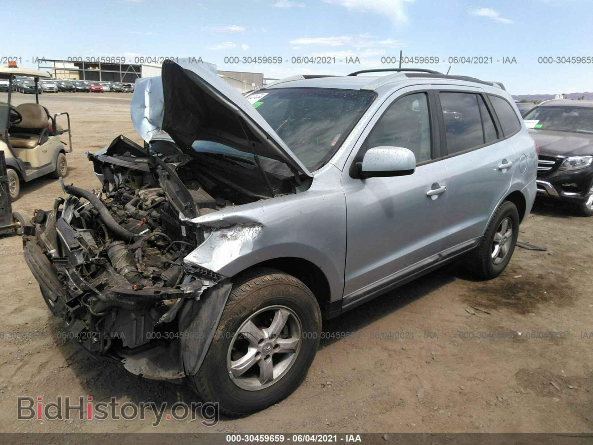 2007 HYUNDAI SANTA FE - VIN: 5NMSG13D77H110711 - Фото 2