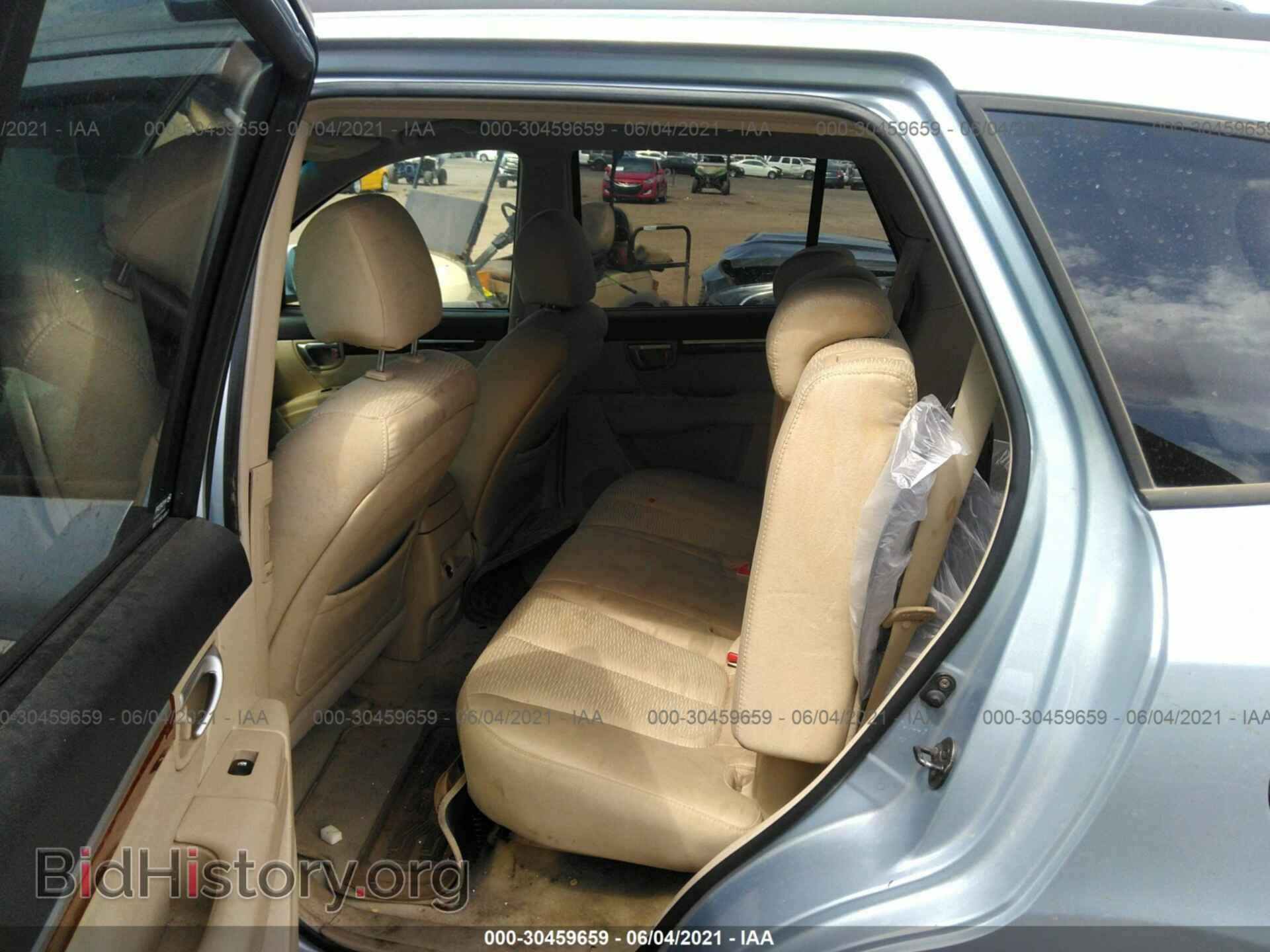 2007 HYUNDAI SANTA FE - VIN: 5NMSG13D77H110711 - Фото 8