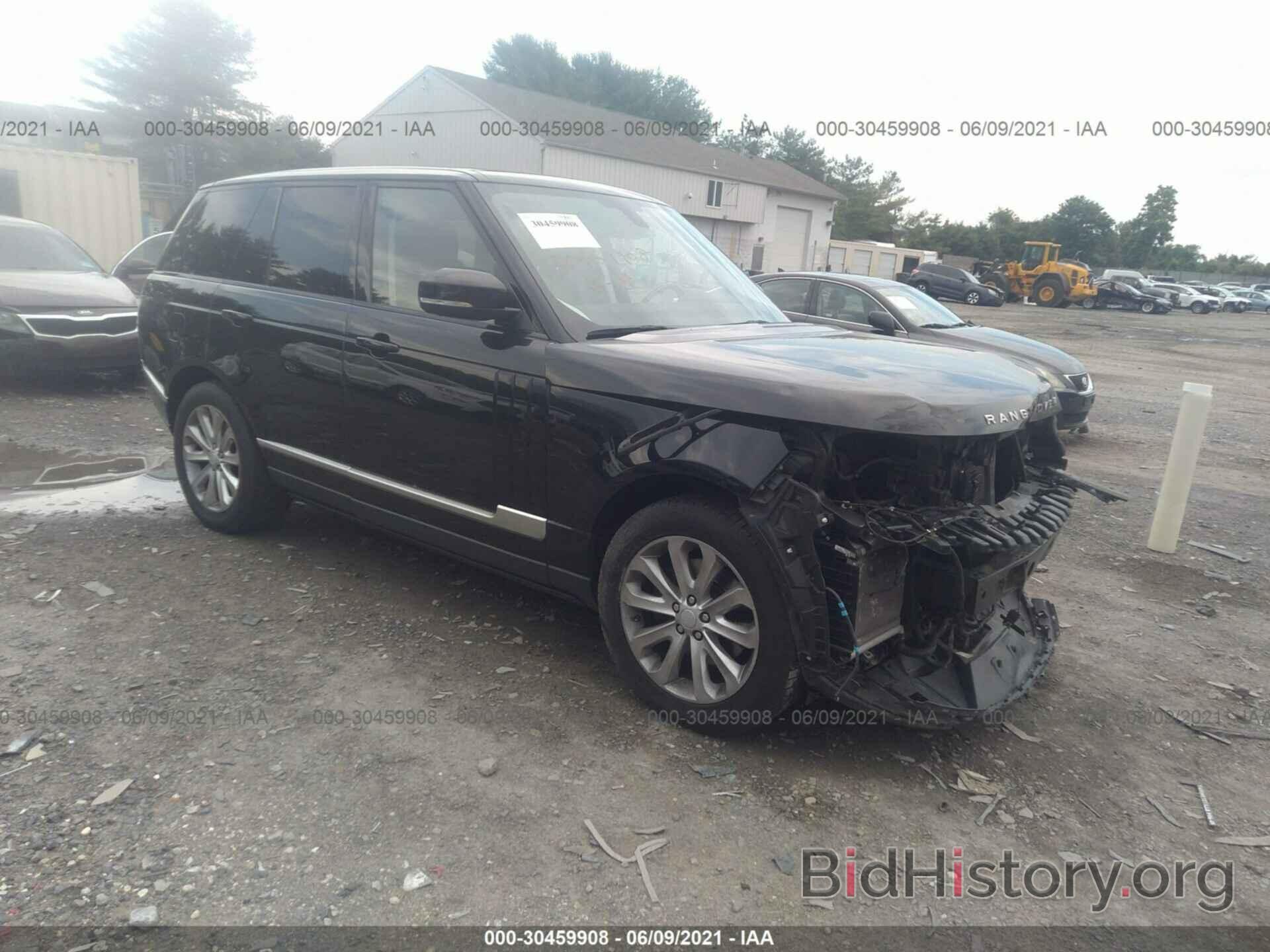 Photo SALGS2VF8FA228129 - LAND ROVER RANGE ROVER 2015