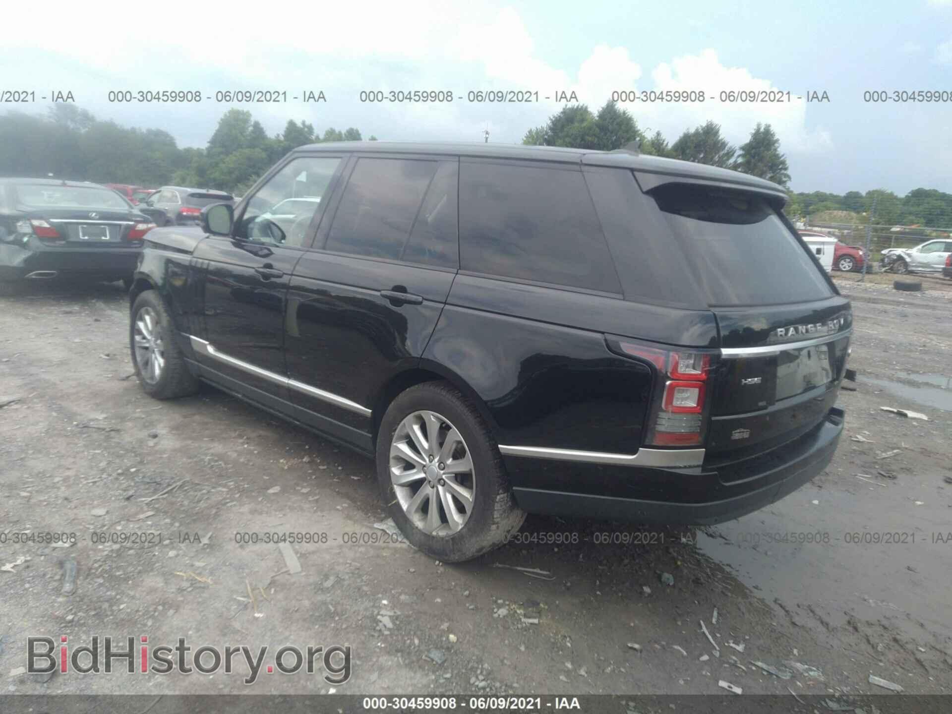 2015 LAND ROVER RANGE ROVER - VIN: SALGS2VF8FA228129 - Фото 3