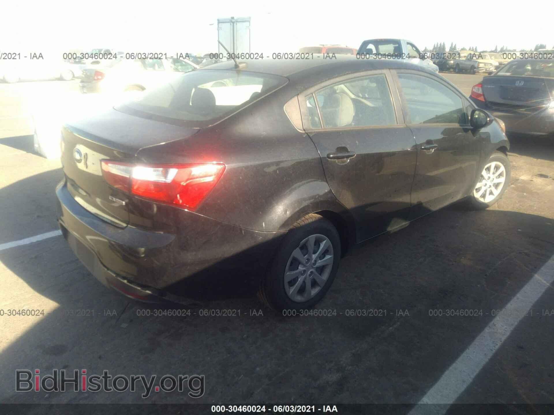2015 KIA RIO - VIN: KNADN4A34F6499780 - Фото 4